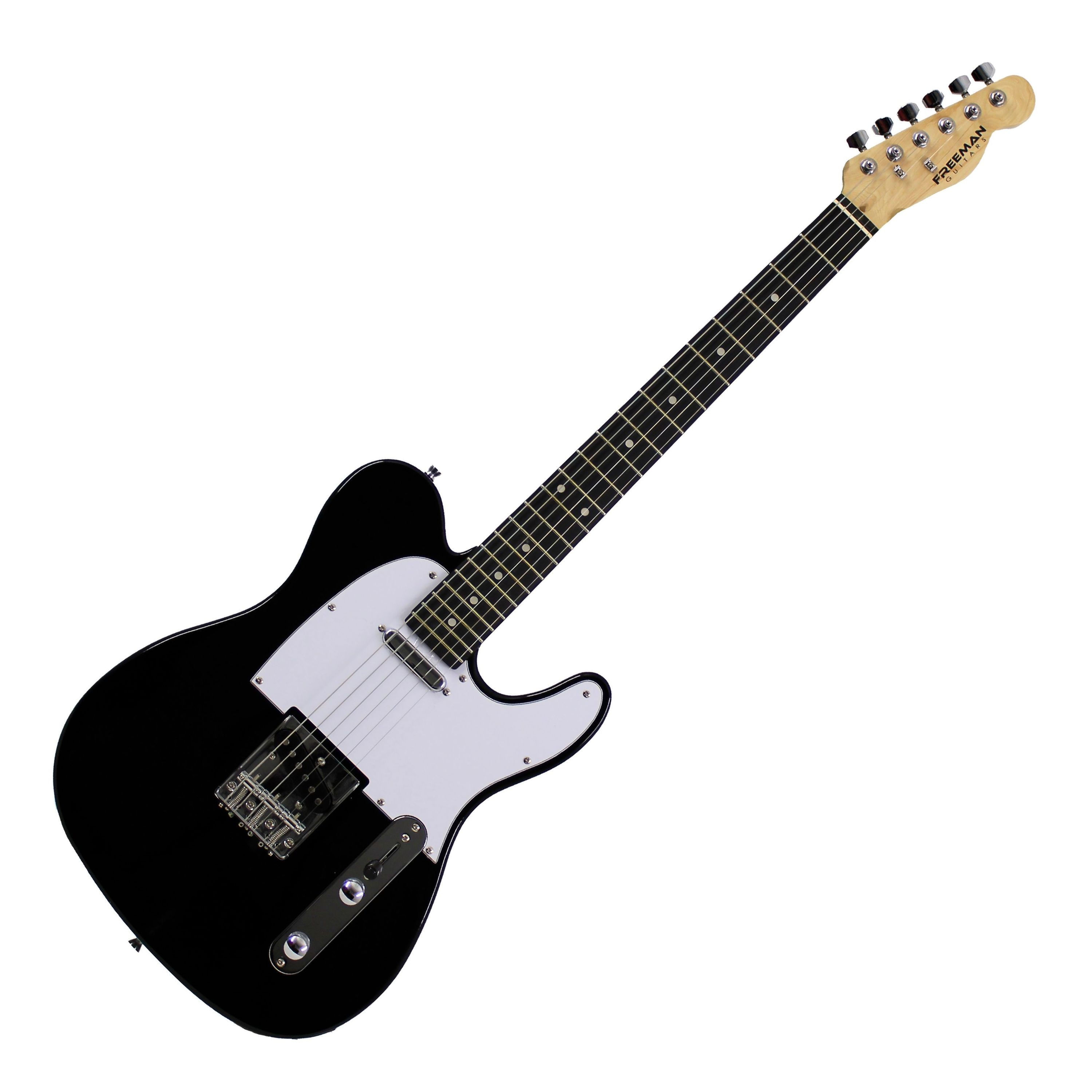 Guitarra eléctrica Freeman TELE-E20 Telecaster - Black - TELE-E20 BK GUITARRA ELECTRICA FREEMAN
