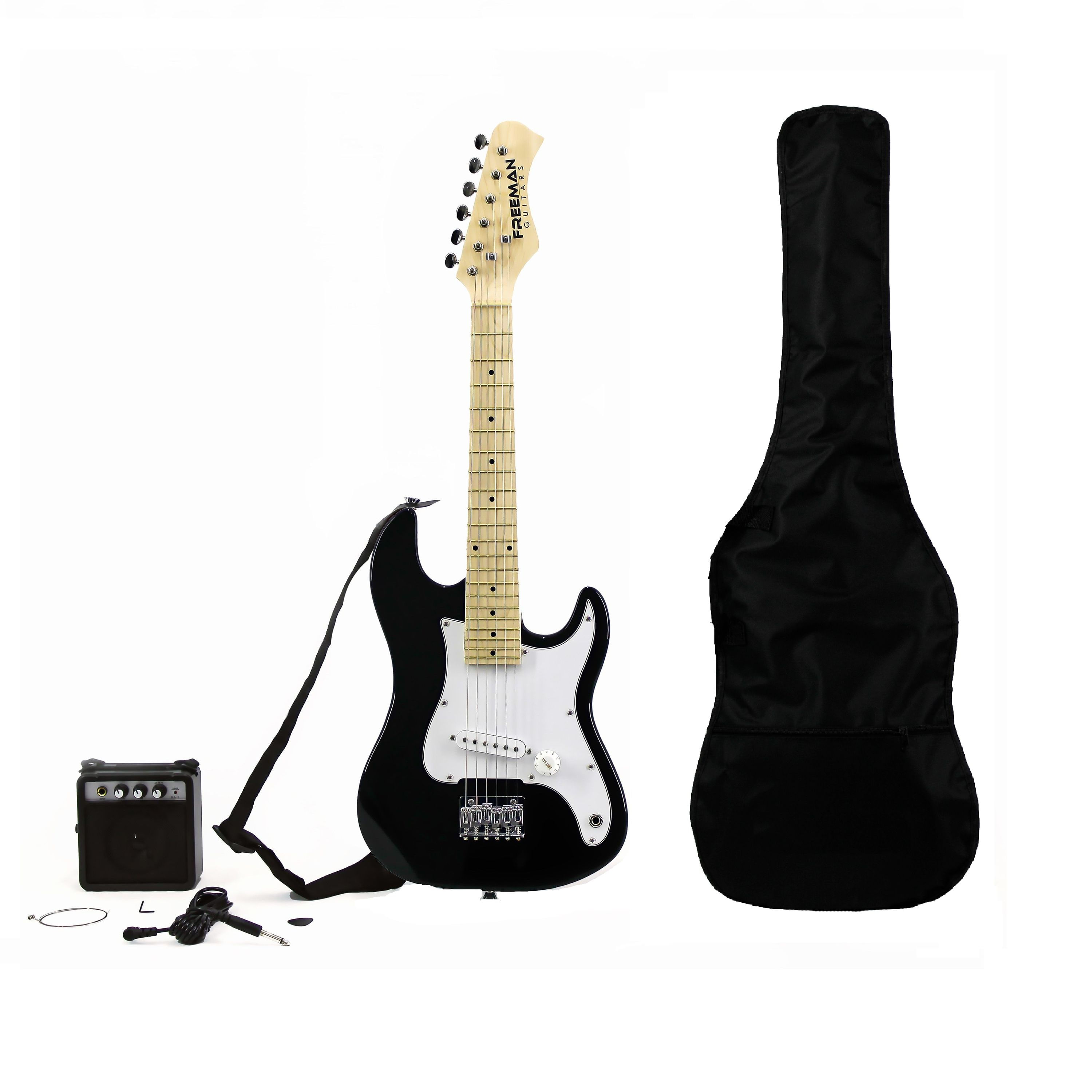 Pack de guitarra eléctrica Freeman Stratocaster Kid - Black - STRATO KID BK PACK GUITARRA ELECTRICA FREEMAN