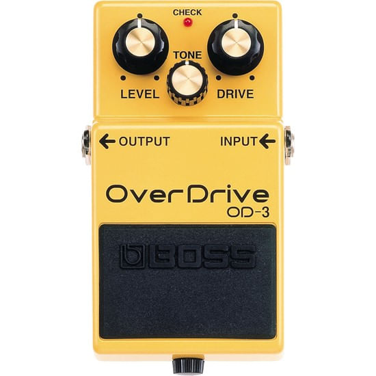 Pedal de efecto Boss OD3 - overdrive - OD-3 PEDAL EFECTO BOSS