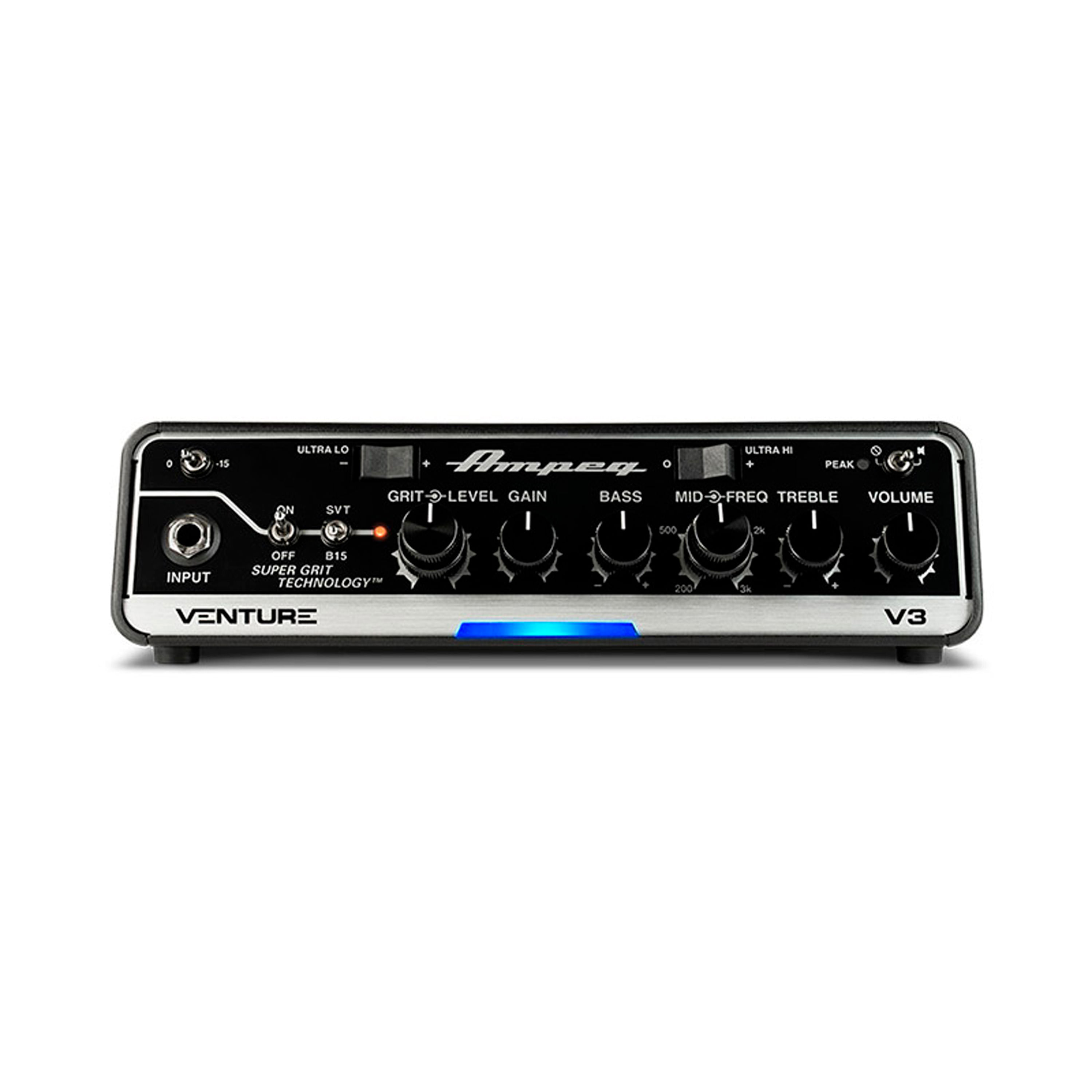 Cabezal de bajo Ampeg Venture V3 de 300 watts - VENTURE V3 CABEZAL BAJO 300W AMPEG
