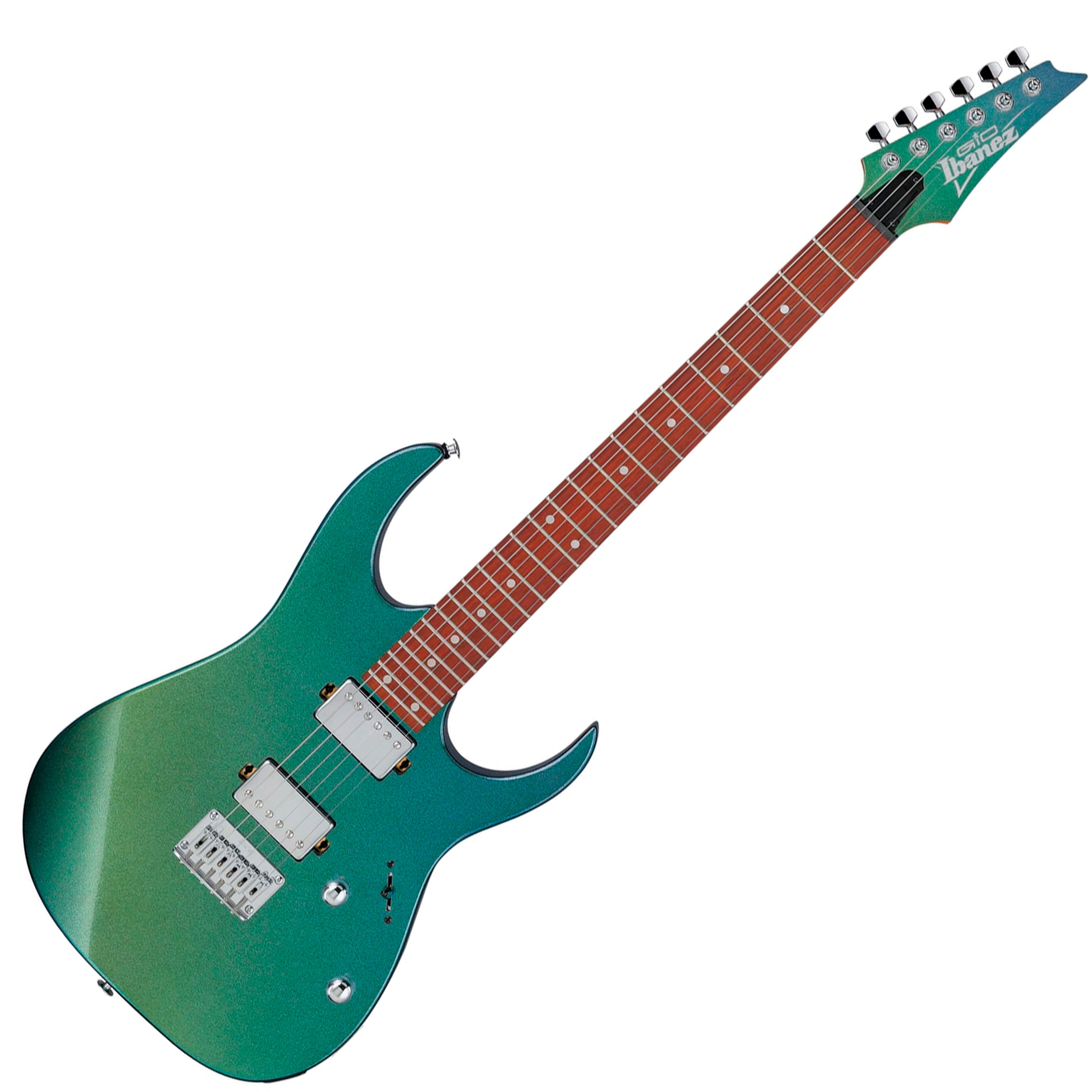 Guitarra eléctrica Ibanez GRG121SP color Green Yellow Chameleon - GRG121SP GYC GUITARRA ELECTRICA IBANEZ