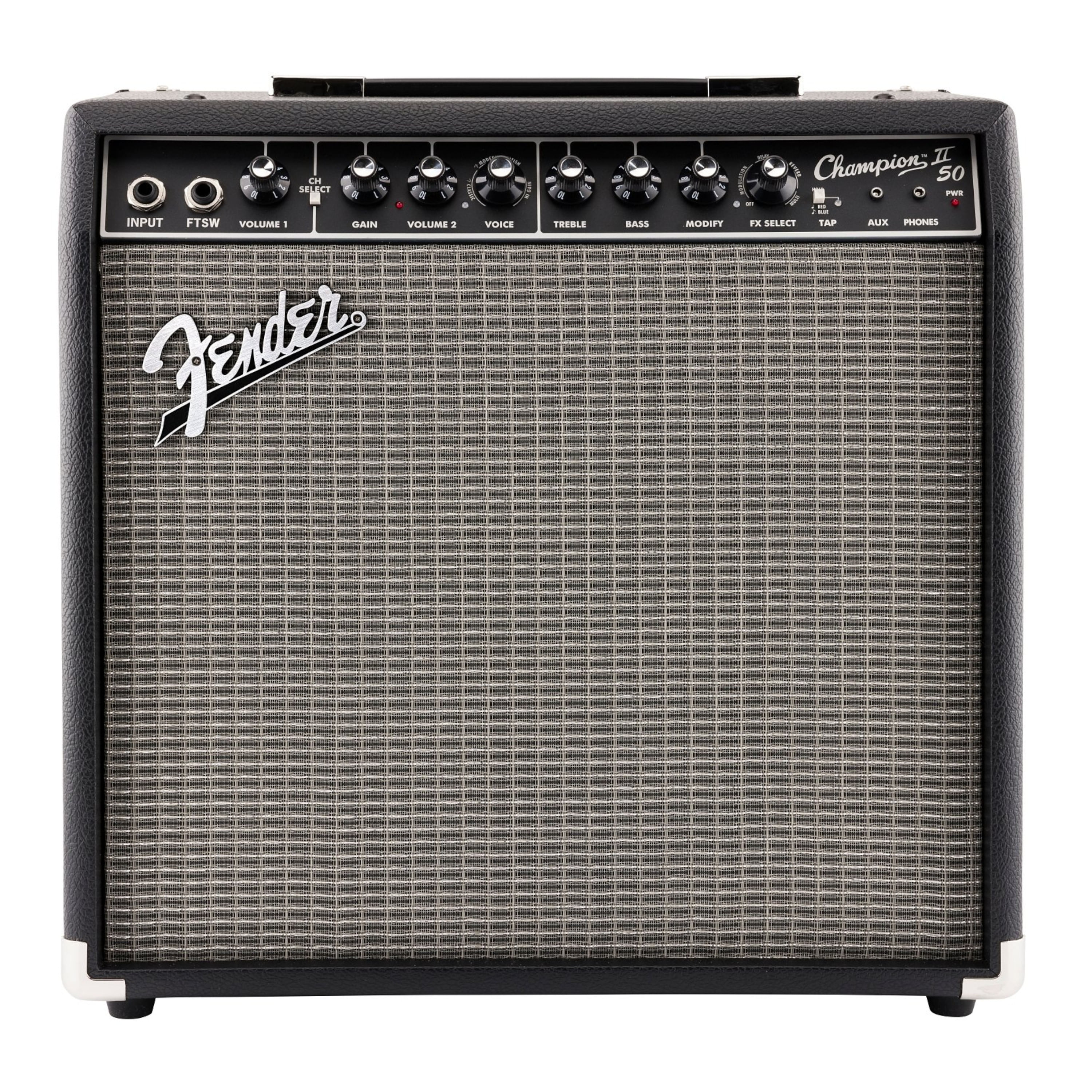Combo de guitarra Fender Champion II de 50 watts - CHAMPION II 50 230V EU COMBO GUITARRA 50W FENDER