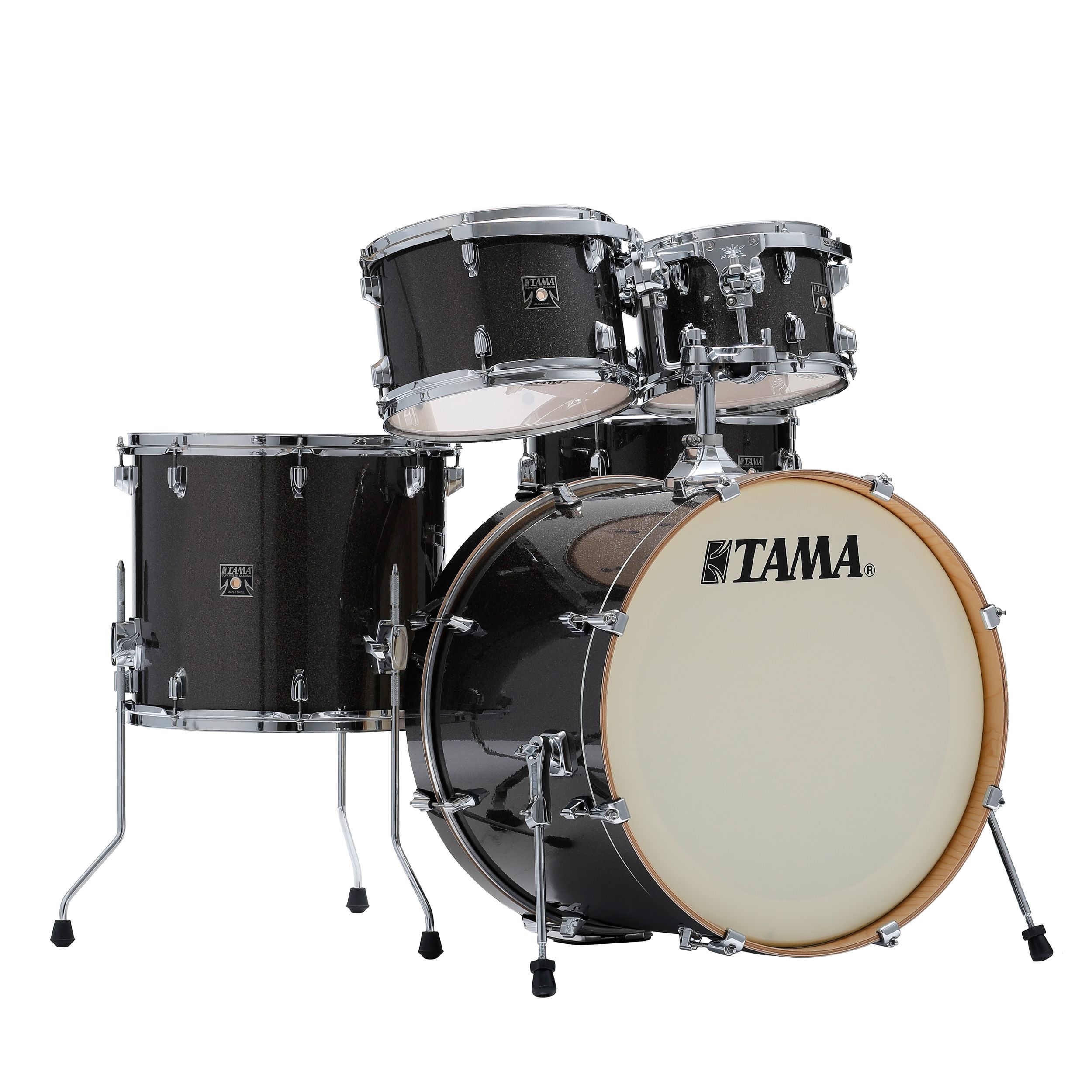 Shell Pack Tama Superstar Classic CK52KRS 5 piezas Midnight Gold Sparkle - CK52KRS MGD SHELL PACK TAMA