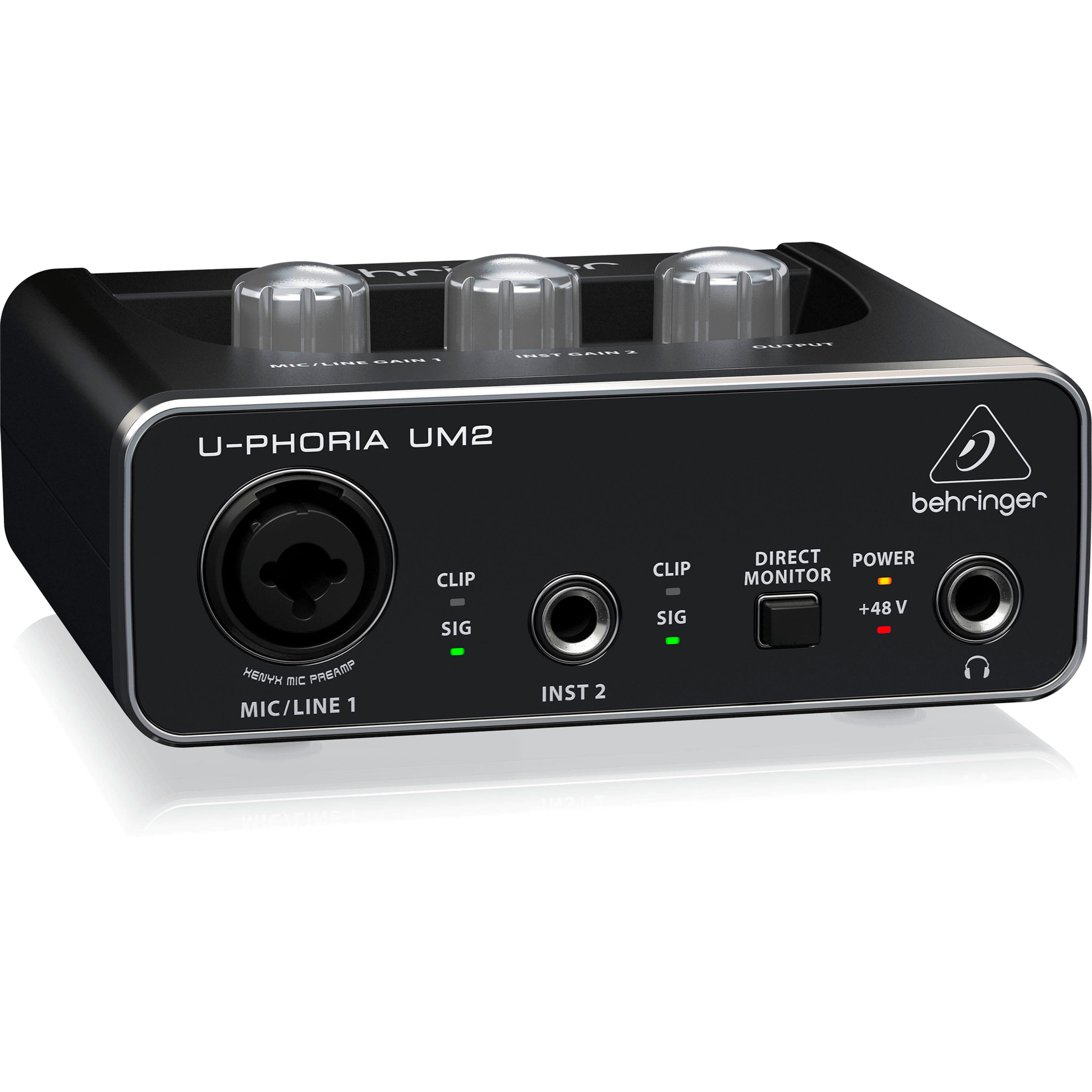 Interfaz de audio Behringer U-Phoria UM2 - UM2 INTERFAZ AUDIO BEHRINGER