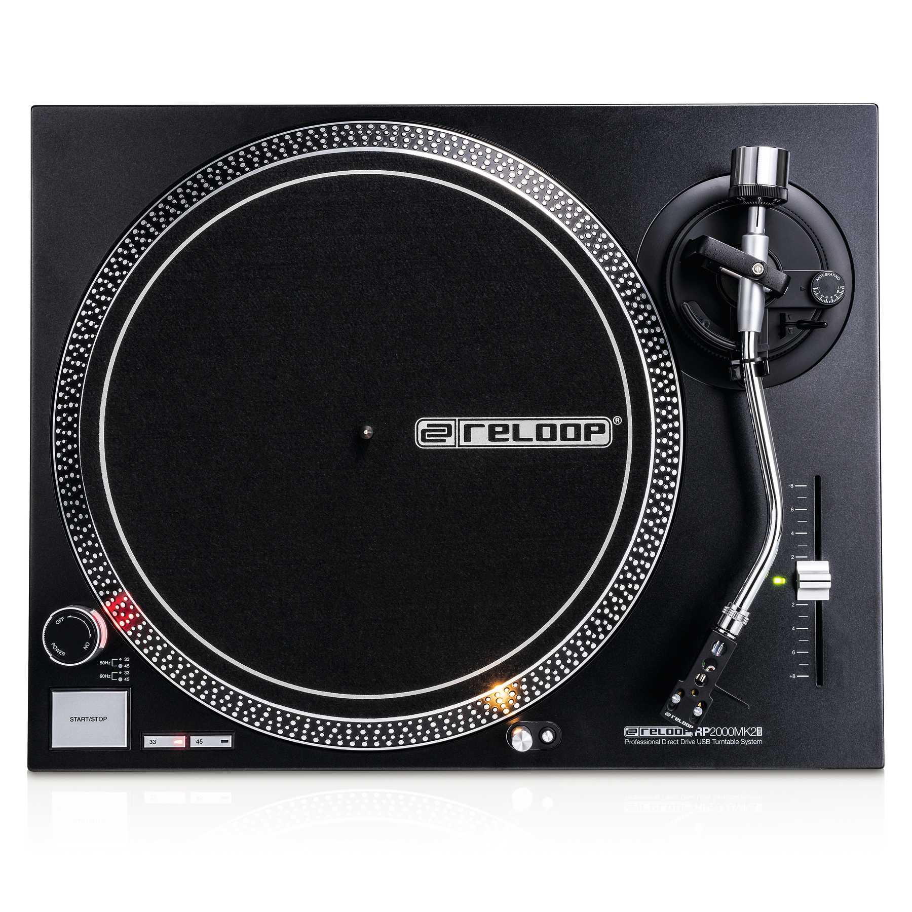 Tornamesa Reloop RP-2000 MK2 USB - TORNAMESA RP-2000 USB MK2 BK TORNAMESA RELOOP