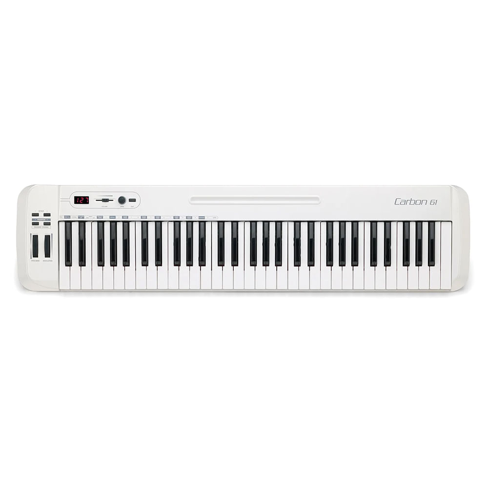 Controlador MIDI Samson CARBON 61 - CARBON 61 GY TECLADO CONTROLADOR SAMSON