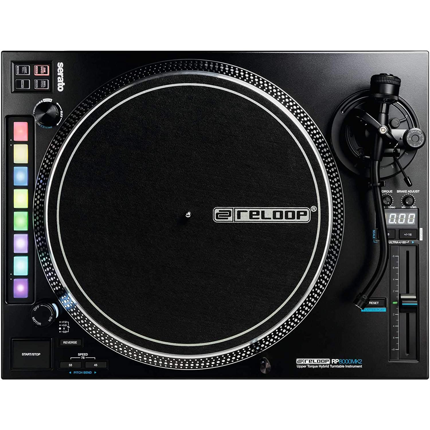 Tornamesa Reloop RP-8000 MK2 - RELOOP RP-8000 MK2 BK TORNAMESA RELOOP