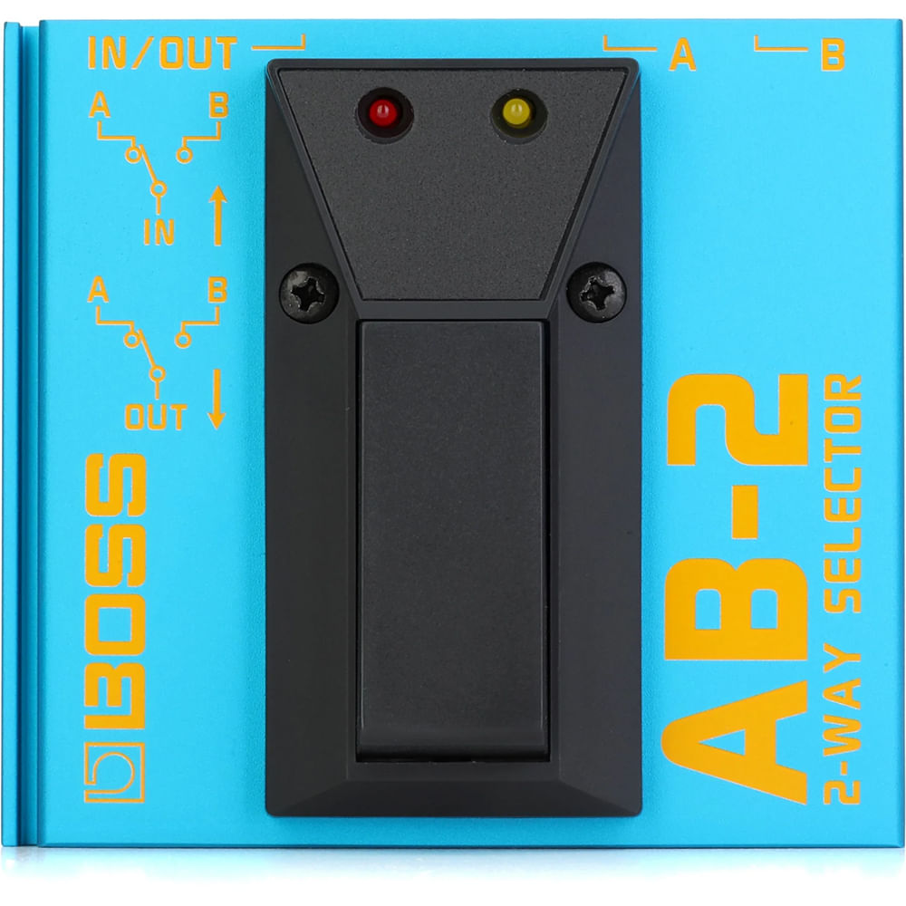 Pedal Selector Boss AB-2 - 2 vías - AB-2 PEDAL SWITCH BOSS