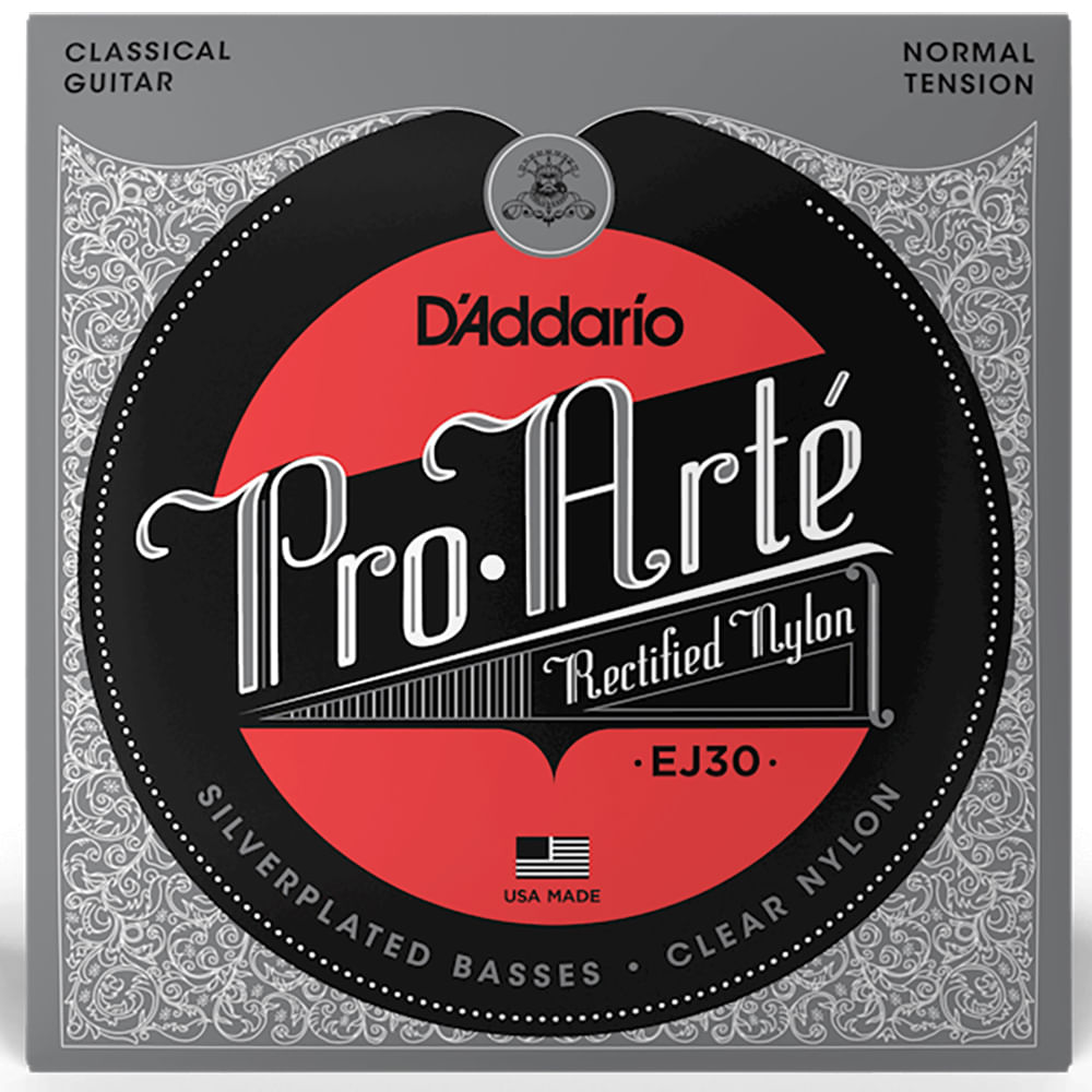 Cuerdas Para Guitarra Clásica Daddario EJ30, Nylon - EJ30 CUERDAS GUITARRA CLASICA DADDARIO