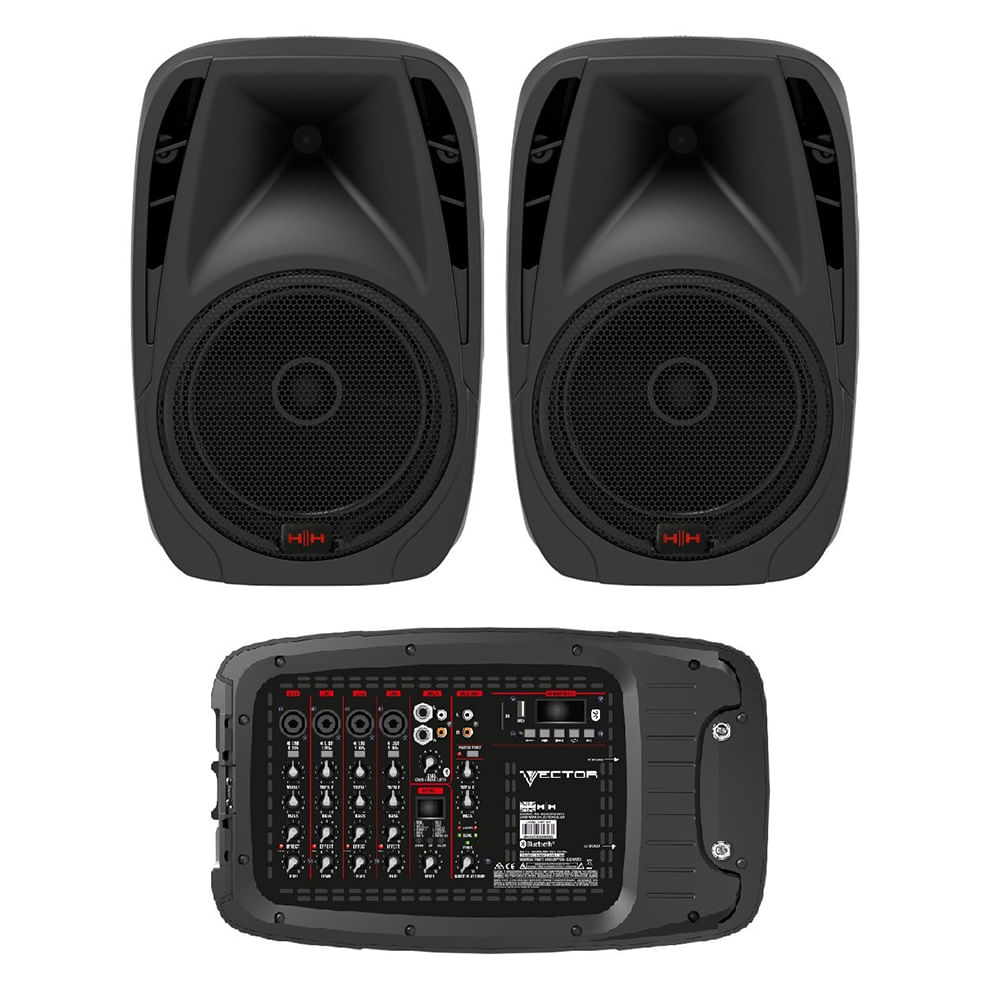 Sistema De Amplificación Portátil HH Audio VRC-210 - VRC-210 PACK AUDIO HH AUDIO