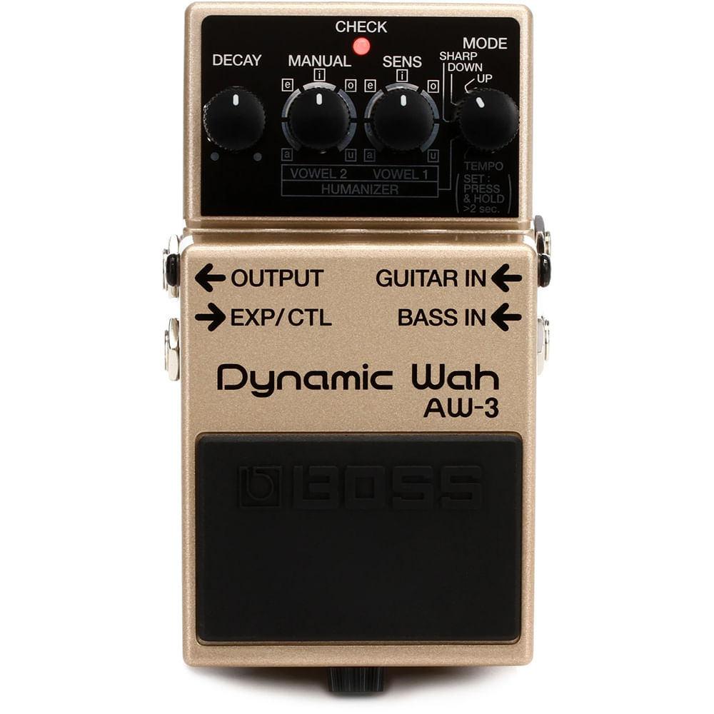 Pedal Efecto Boss AW-3 - Dynamic Wah - AW-3 PEDAL EFECTO DYNAMIC WAH BOSS