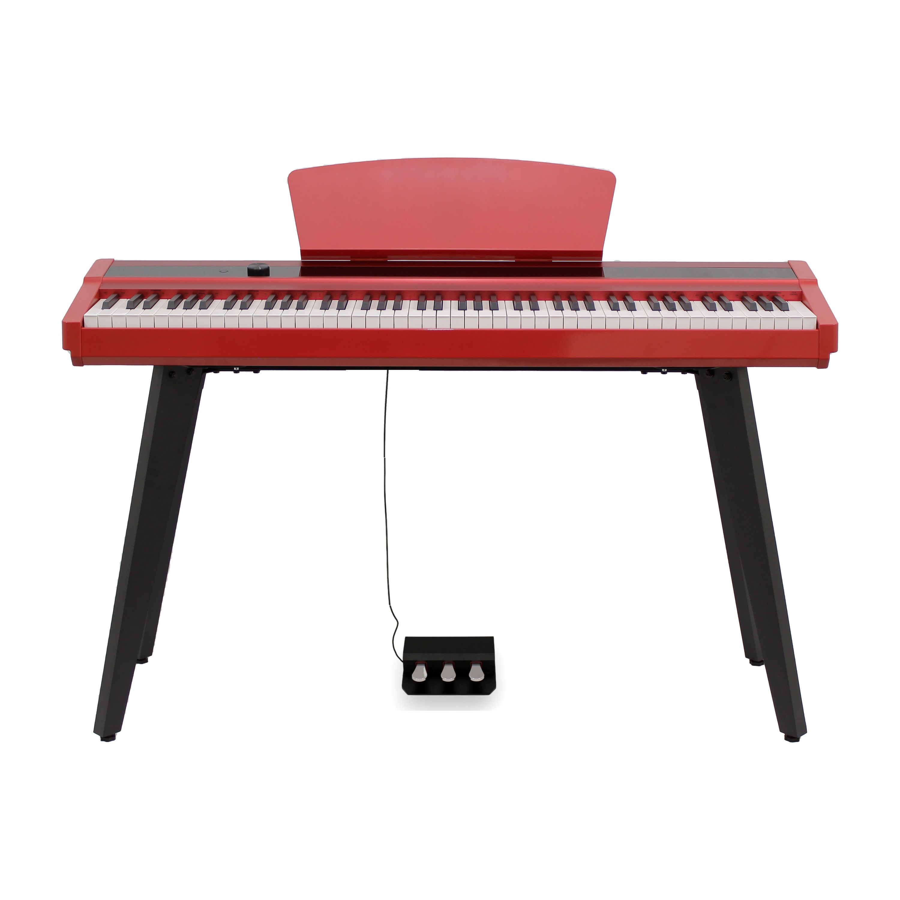Piano digital Walters WA-EP20 RDC/STAND - Rojo - P-20 RD PIANO DIGITAL C/STAND L-75 WALTERS