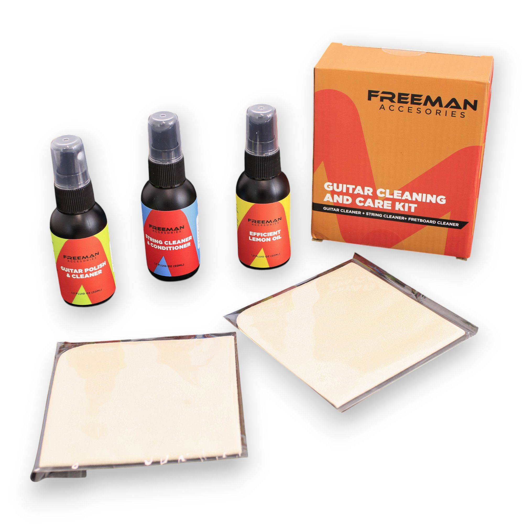 Kit de limpieza Freeman 3PCS-50ML - 3PCS-50ML KIT LIMPIEZA FREEMAN