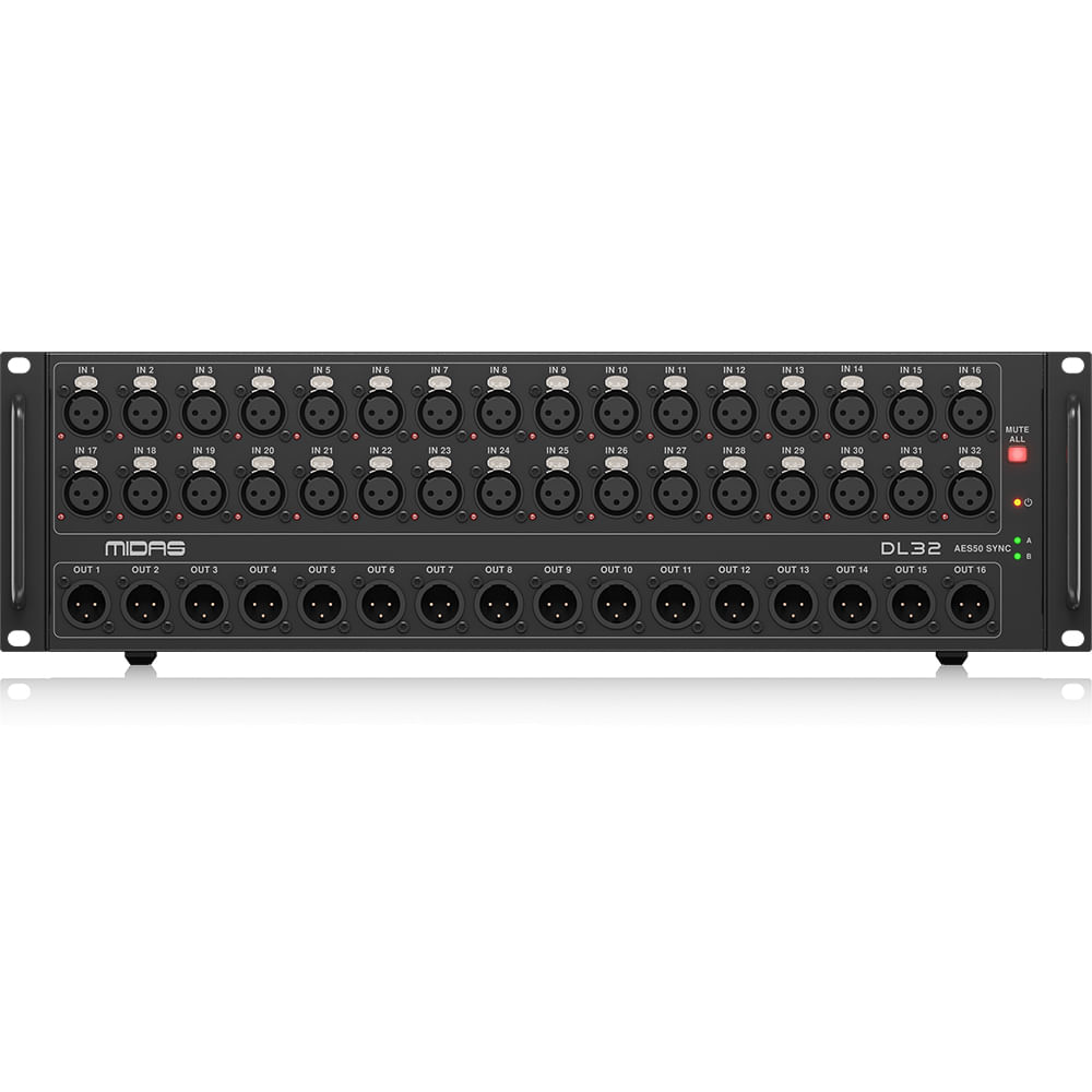 Multipar Digital Midas Stage Box DL32 - DL32 MIXER DIGITAL RACK MIDAS