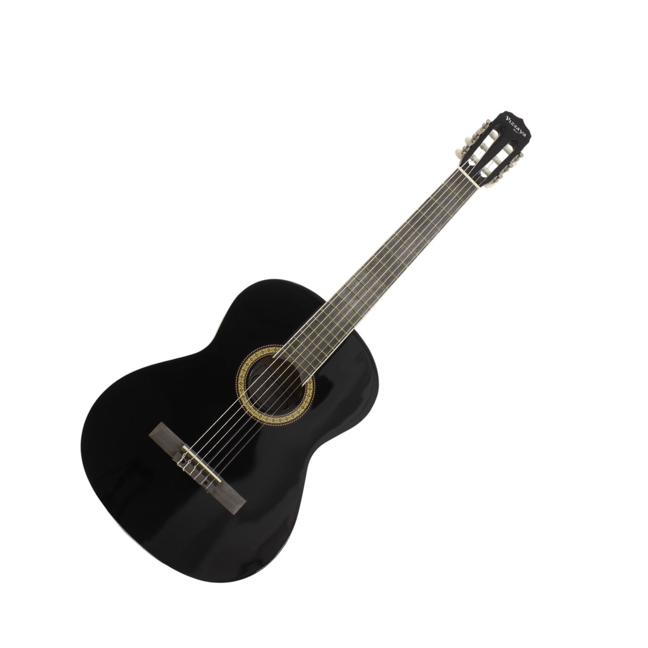 Guitarra Clásica Vizcaya 3/4 ARCG34 BK - Negra - ARCG34 BK GUITARRA ACUSTICA NYLON 3/4 VIZCAYA