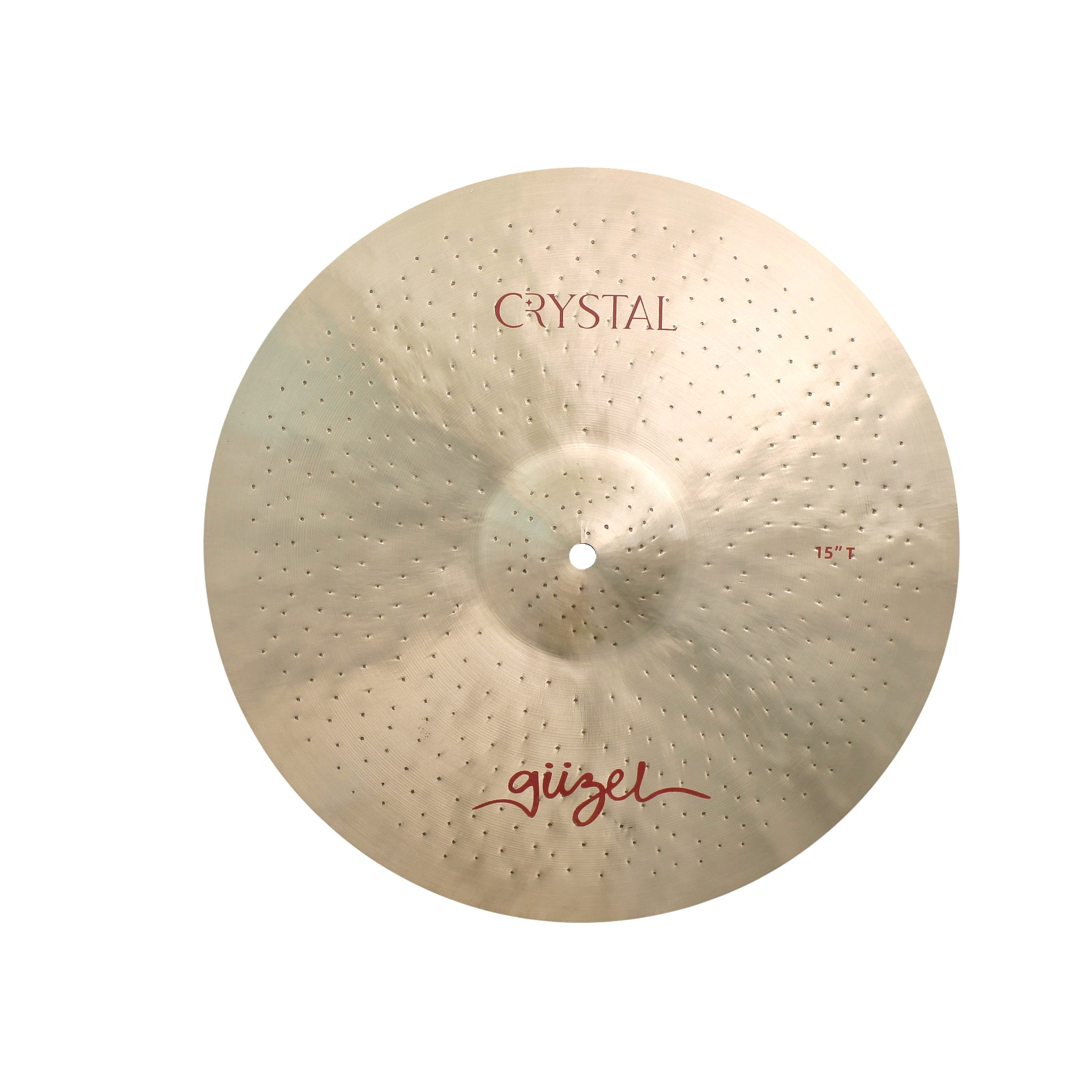 Platillo HiHat Guzel 15" Crystal - CRHH15 - CRHH15 PLATILLO HIHAT 15'' CRYSTAL GUZEL