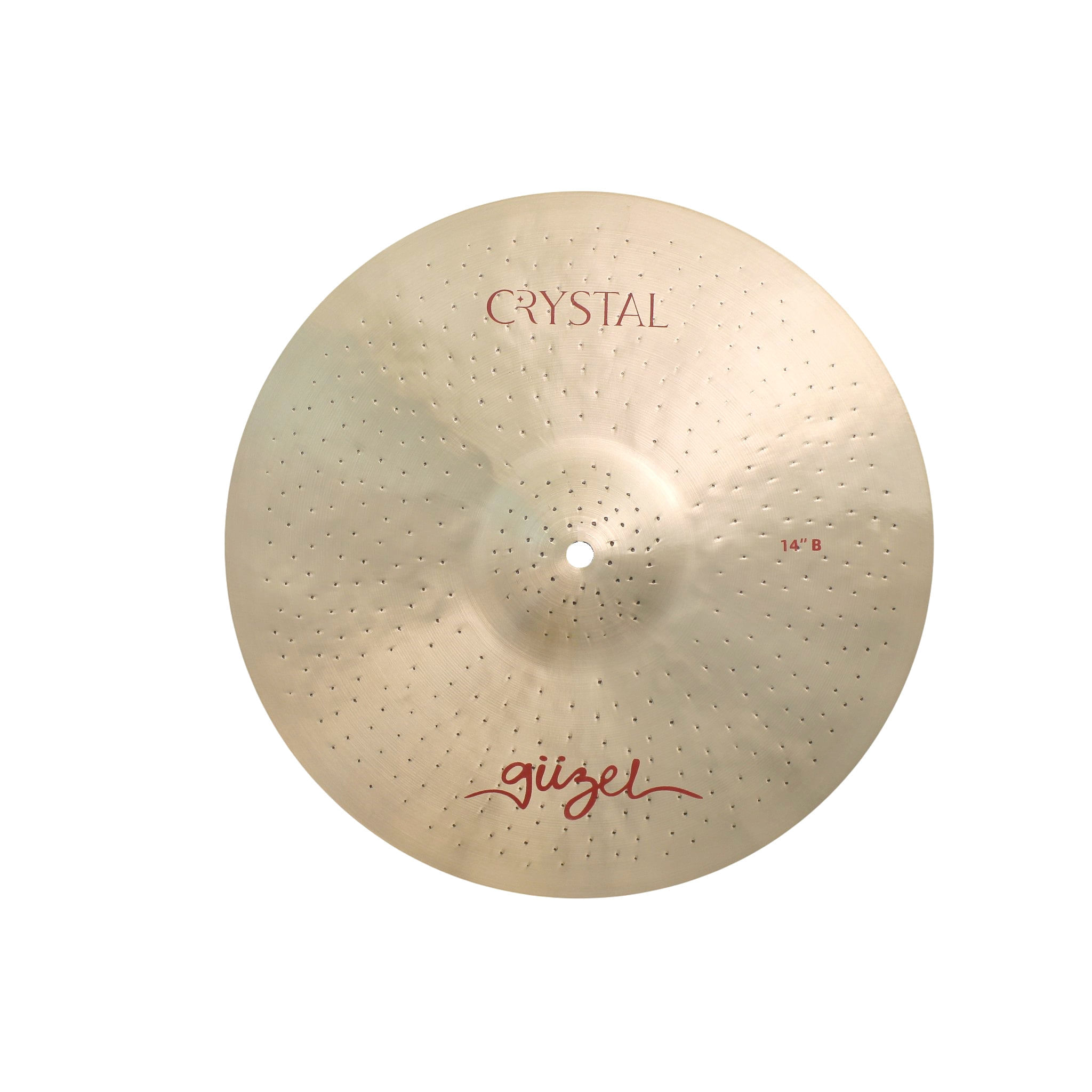 Platillo HiHat Guzel 14" Crystal - CRHH14 - CRHH14 PLATILLO HIHAT 14'' CRYSTAL GUZEL
