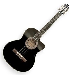 Guitarra eléctroacústica Freeman FRA95NCET - Black