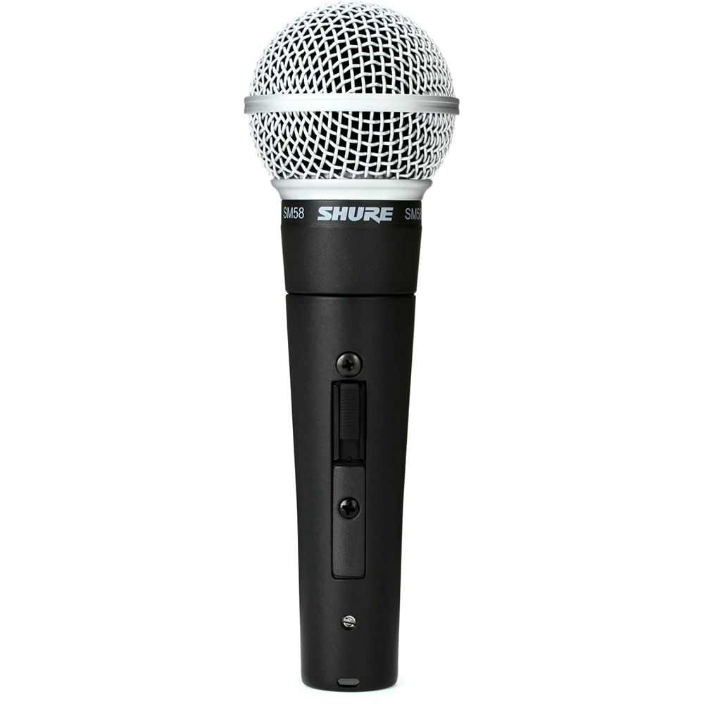 Micrófono Dinámico Vocal Con Switch Shure SM58S - SM58S MICROFONO DINAMICO C/SWITCH SHURE
