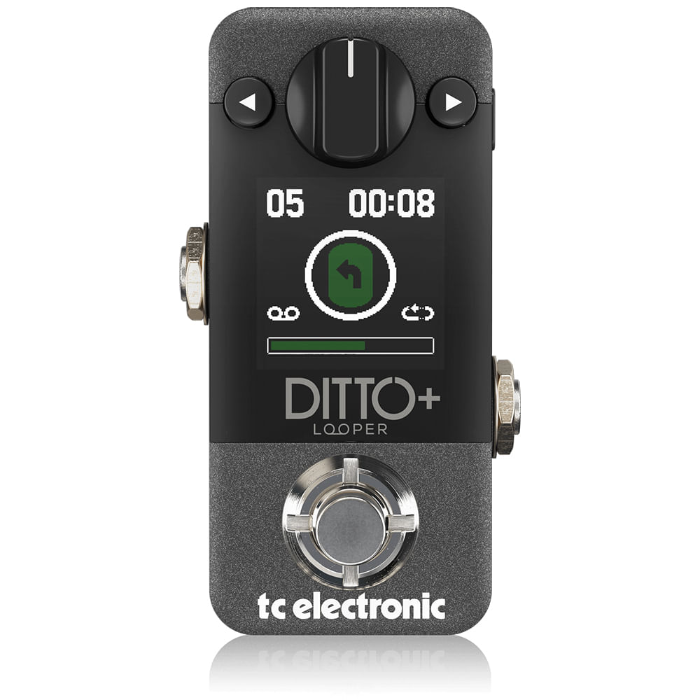 Pedal Efecto Behringer TC Electronic Ditto+ - Looper - DITTO+ LOOPER PEDAL EFECTO TC ELECTRONIC