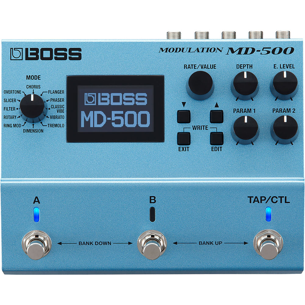 Pedal Efecto Modulación Boss MD-500 - MD-500 PEDAL EFECTO MODULACION BOSS