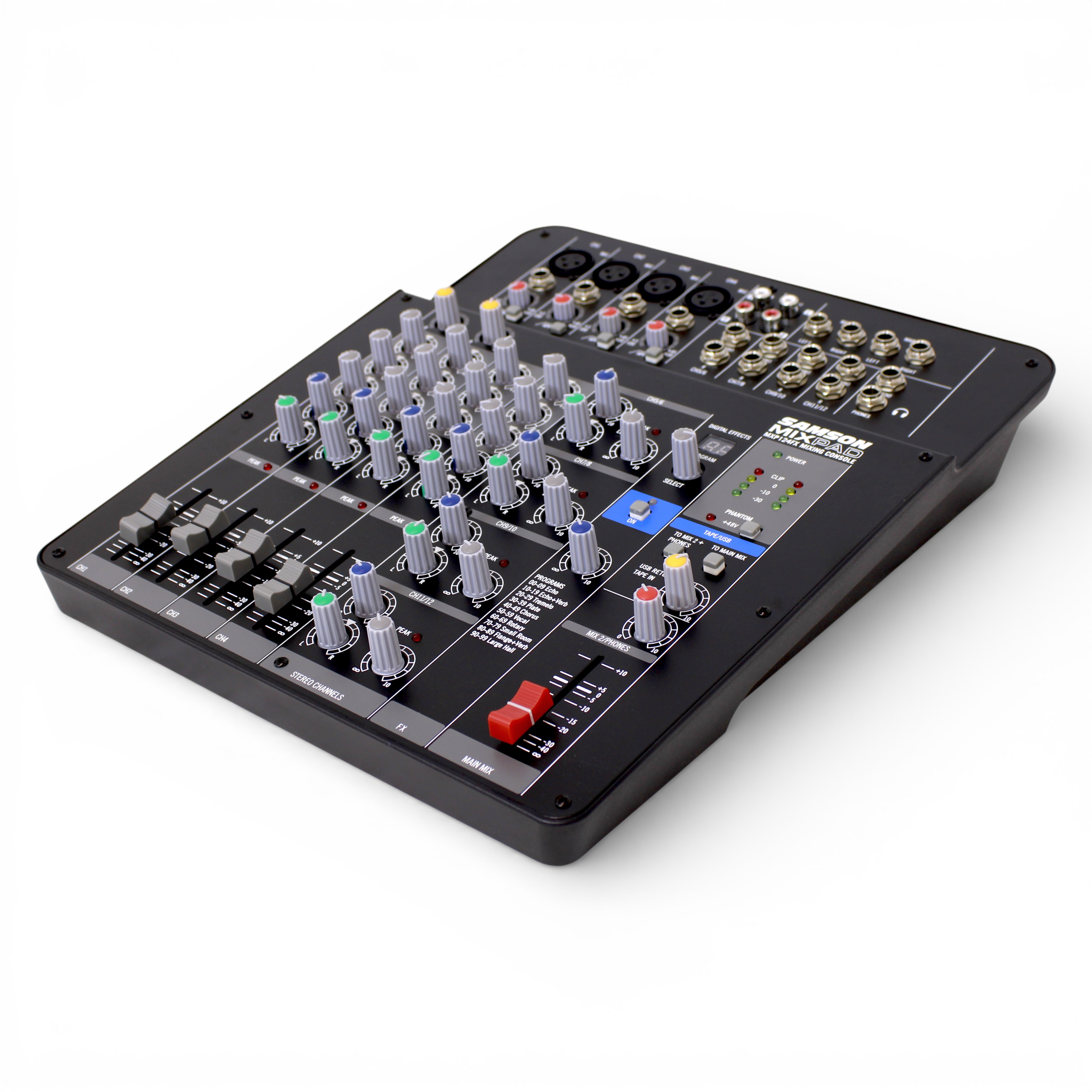 Mixer Samson USB con efectos MXP124FX - MXP124FX BK MIXER ANALOGO SAMSON