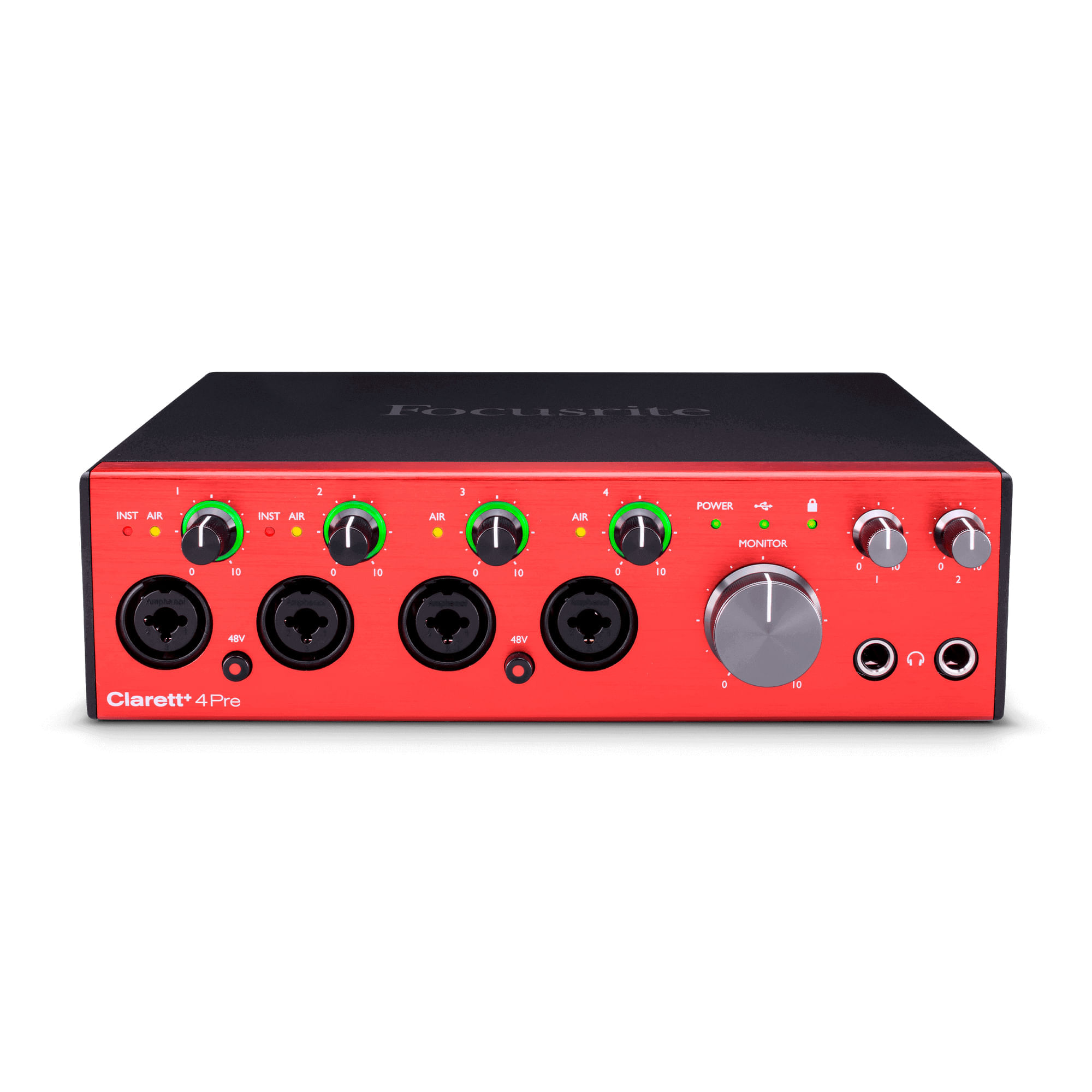 Interfaz de Audio Focusrite Clarett+ 4Pre - CLARETT+ 4PRE INTERFAZ AUDIO FOCUSRITE