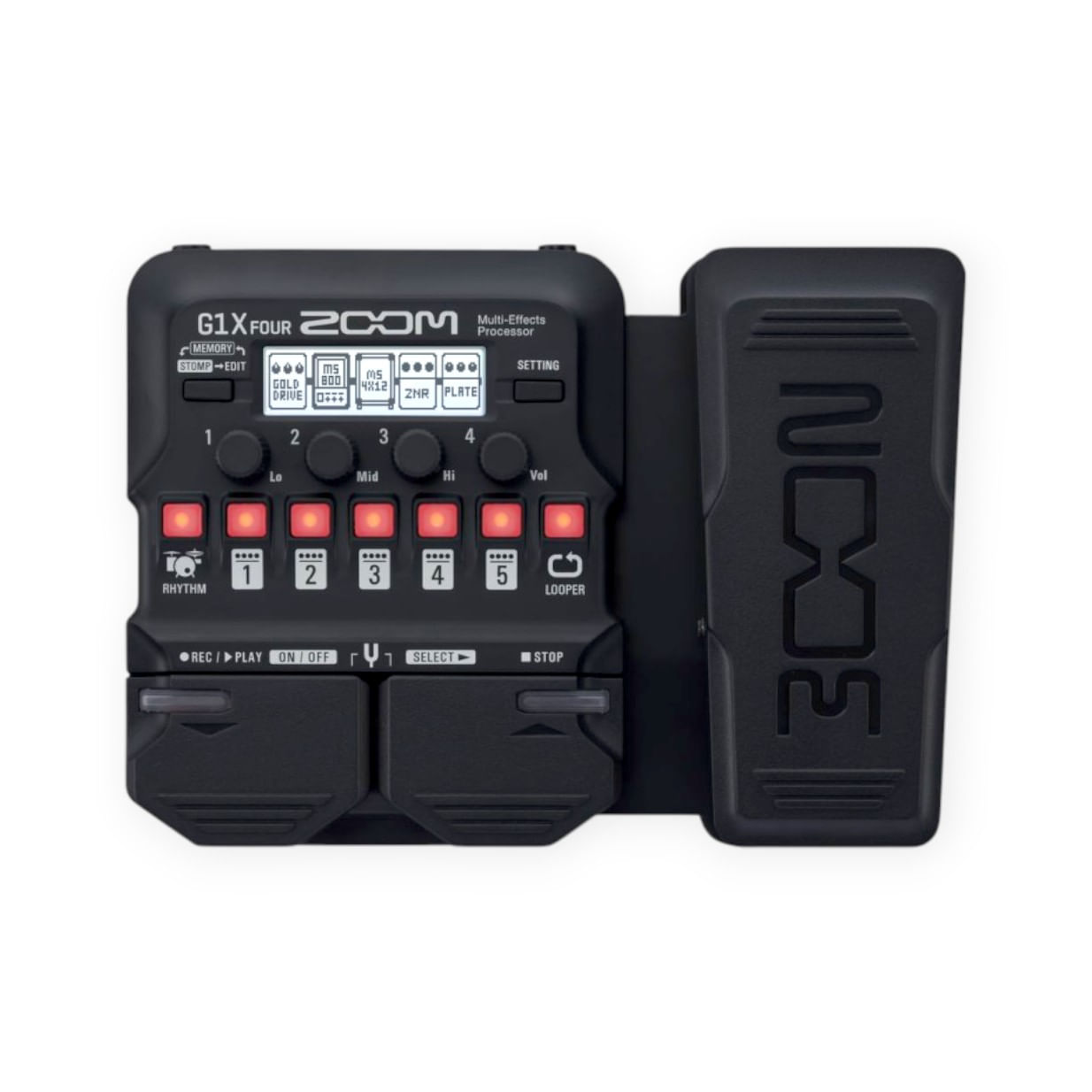 Pedalera multiefecto Zoom G1X FOUR - G1X FOUR PEDALERA MULTIEFECTO GUITARRA ZOOM