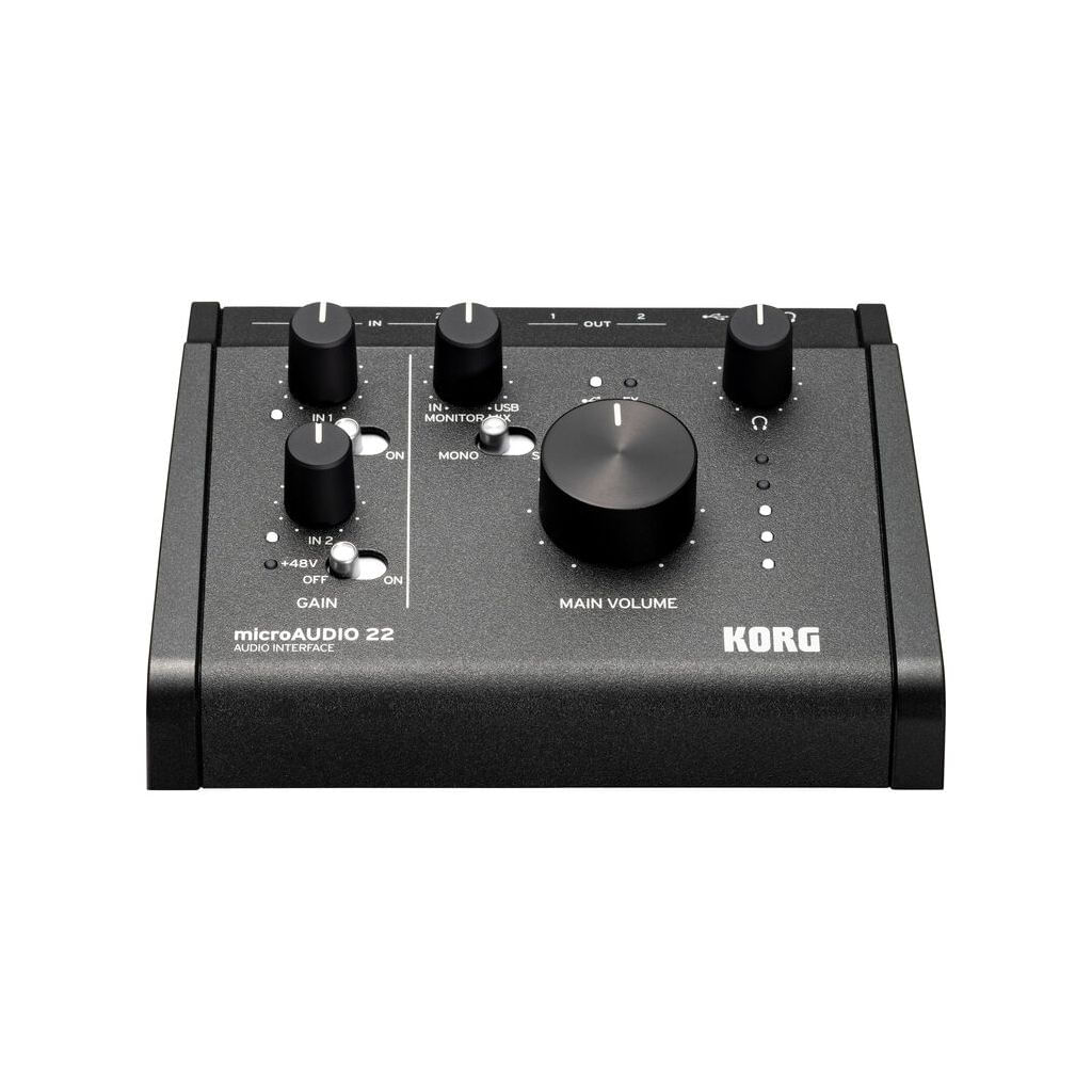 Interfaz de audio USB-C Korg microAUDIO 22 - MICROAUDIO22 INTERFAZ AUDIO KORG