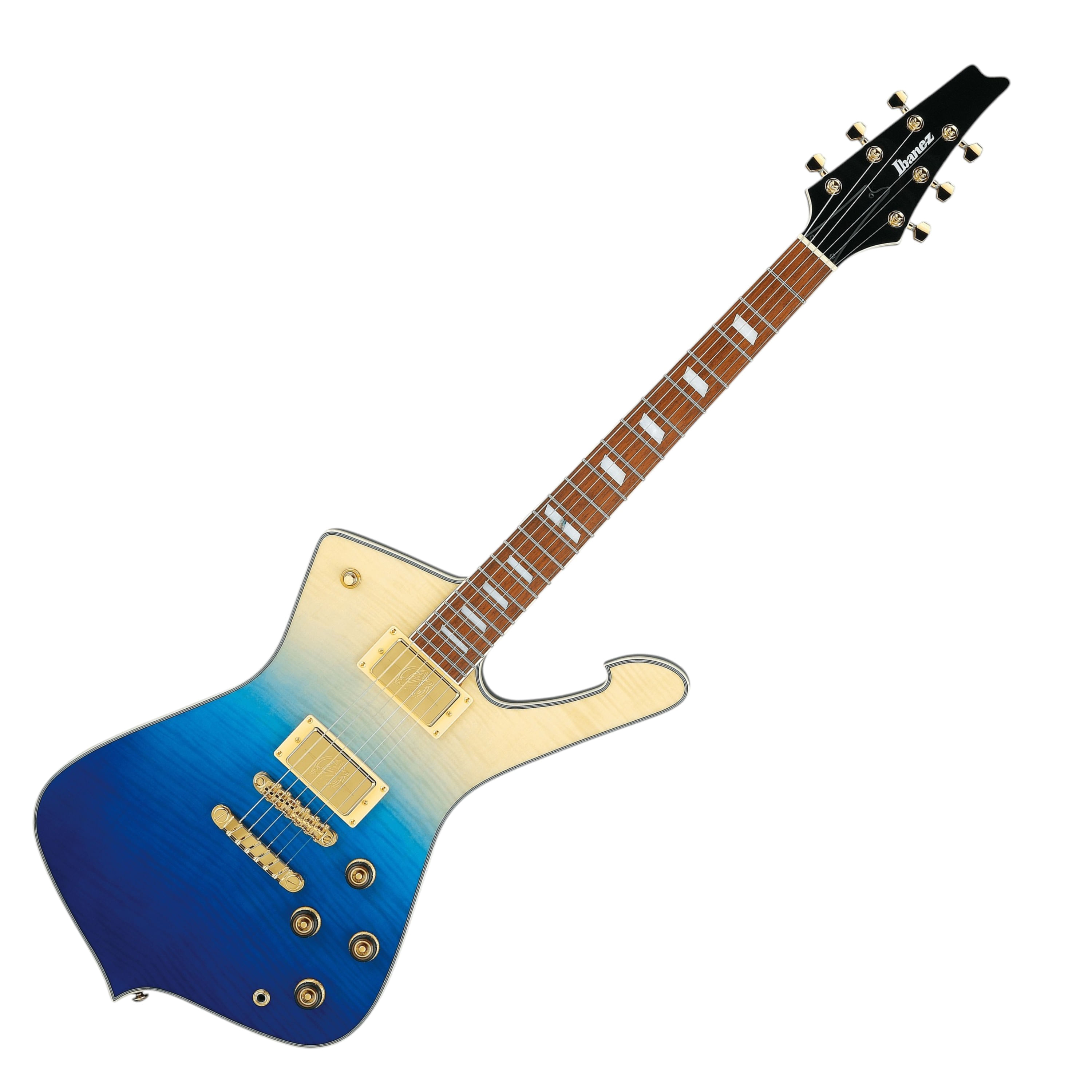 Guitarra eléctrica Ibanez Iceman IC420FM - Transparent Blue Gradation - IC420FM TBG GUITARRA ELECTRICA IBANEZ