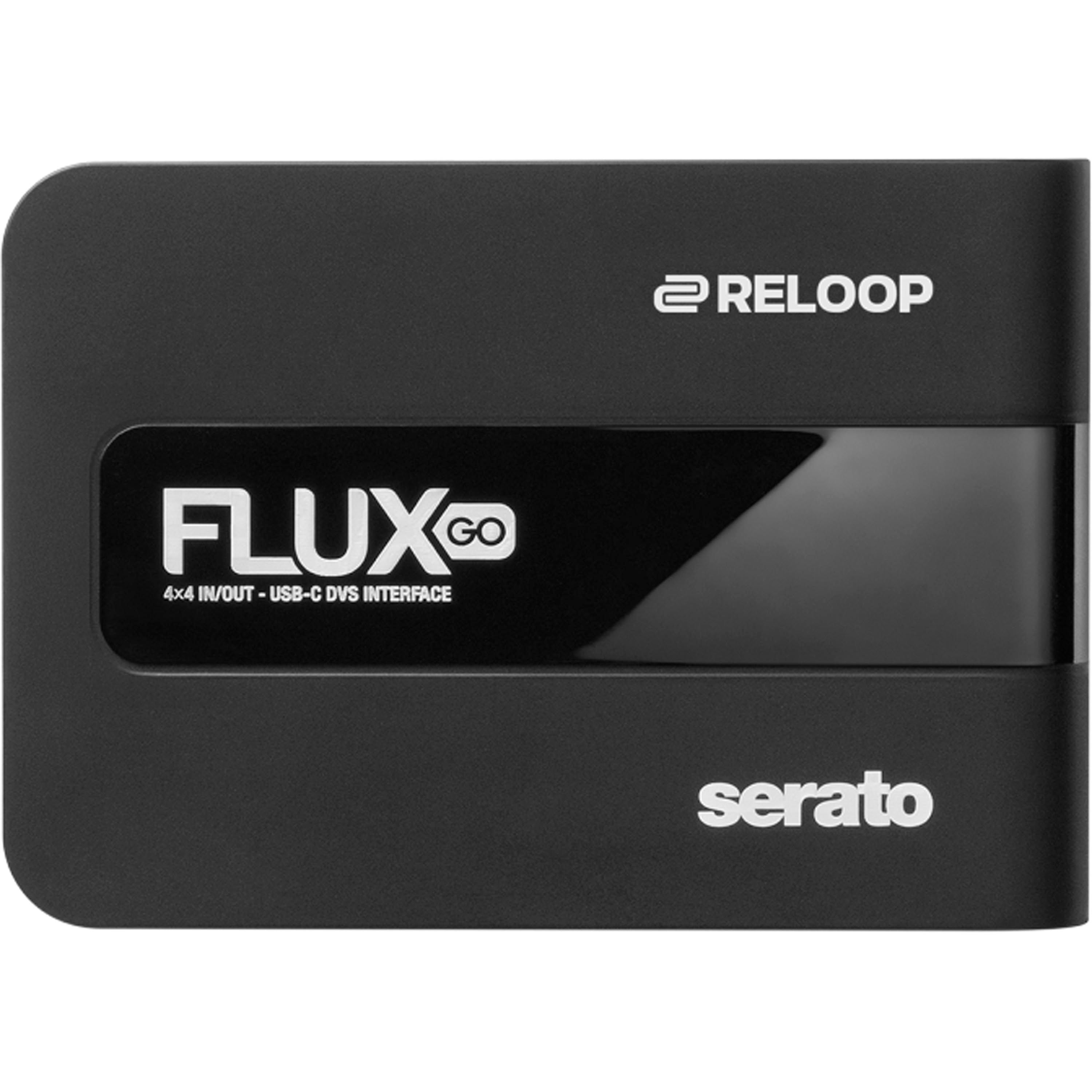 Interfaz DJ DVS Reloop Flux Go USB-C Serato - FLUX GO BK INTERFAZ DJ RELOOP