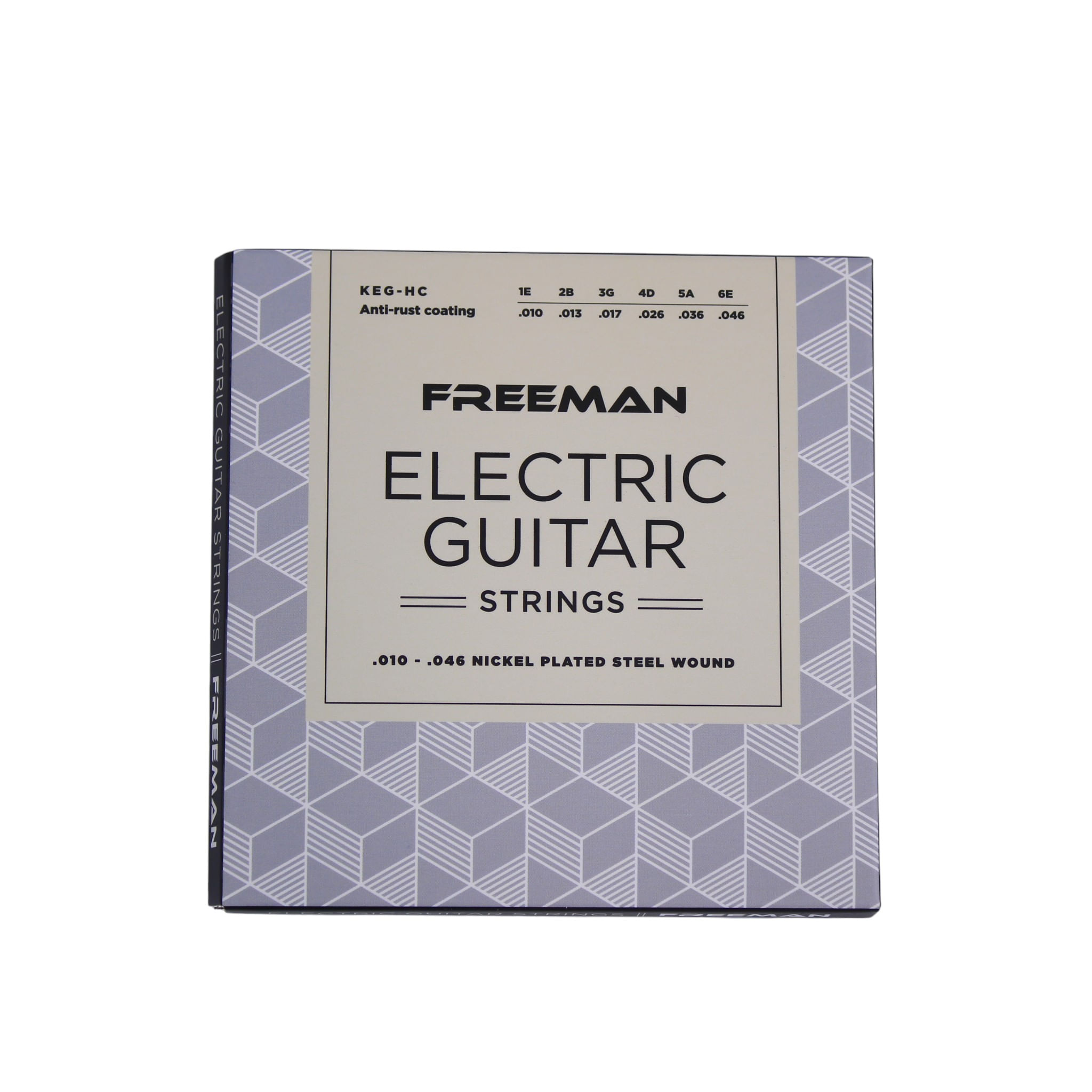 Cuerdas para guitarra eléctrica Freeman 10-46 KEG-HC - KEG-HC CUERDAS GUITARRA ELECTRICA 10 - 46 FREEMAN