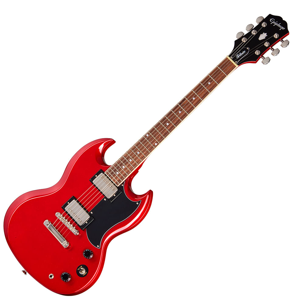 Guitarra Eléctrica Epiphone SG Tribute - Sparkling Burgundy