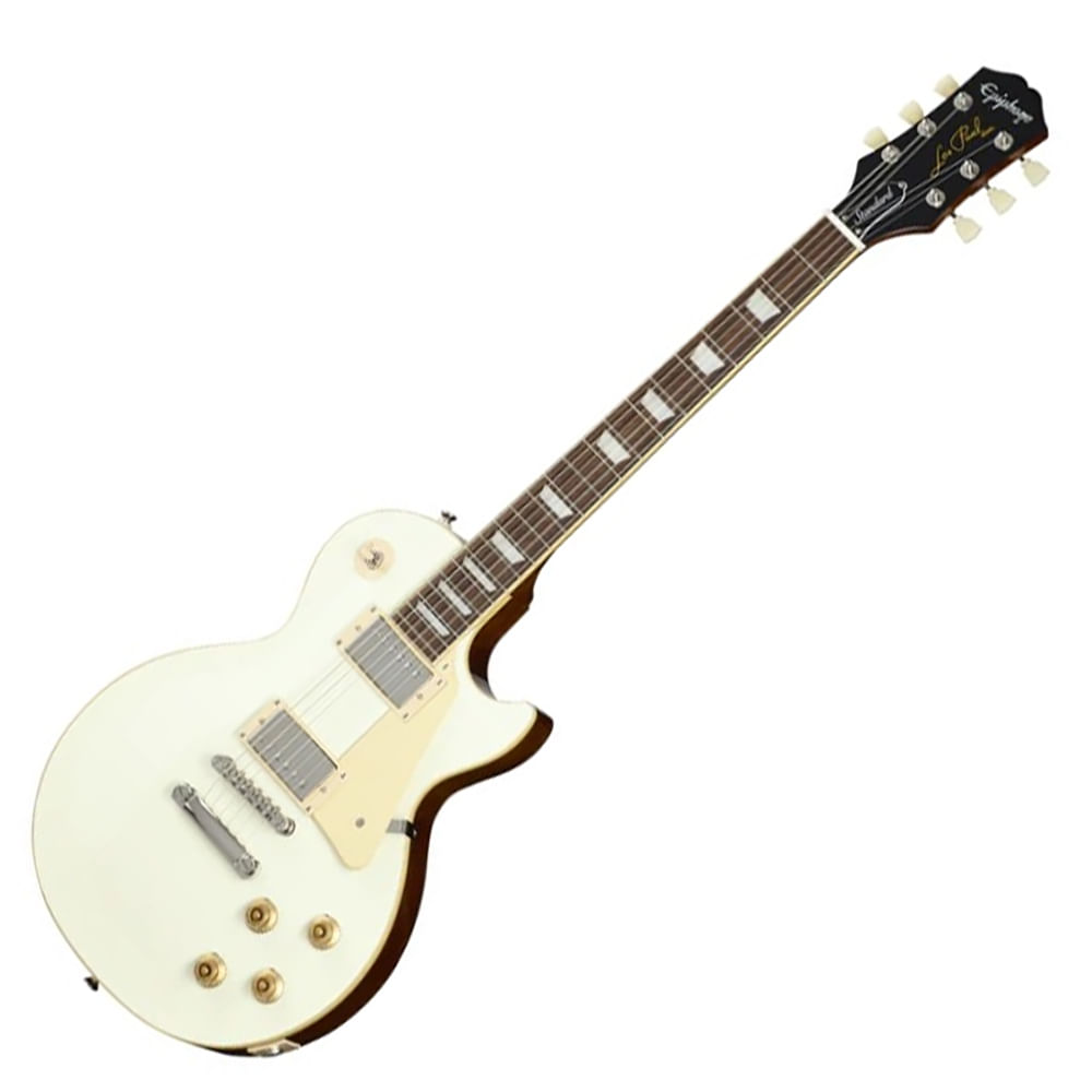 Guitarra Eléctrica Epiphone Les Paul Standard 50s - Classic White