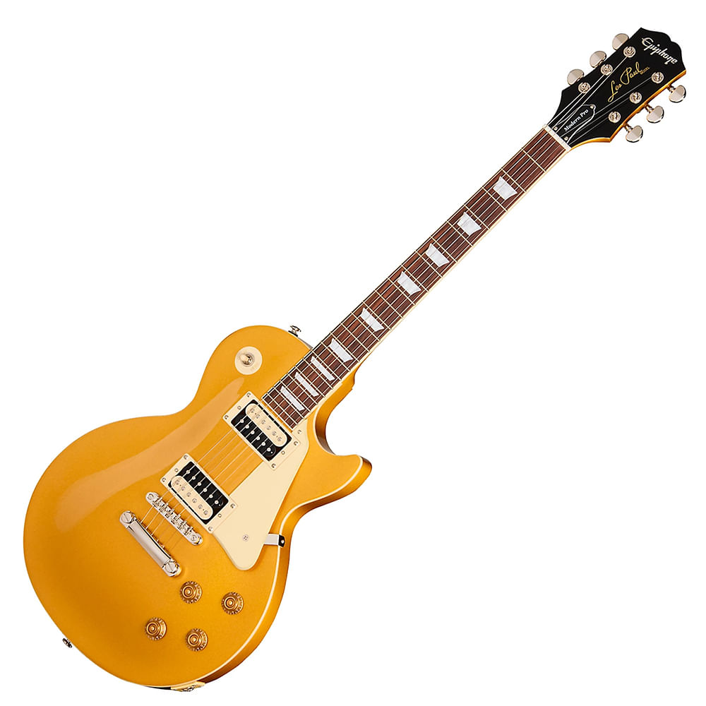 Guitarra Eléctrica Epiphone Les Paul Modern Pro - Metallic Gold