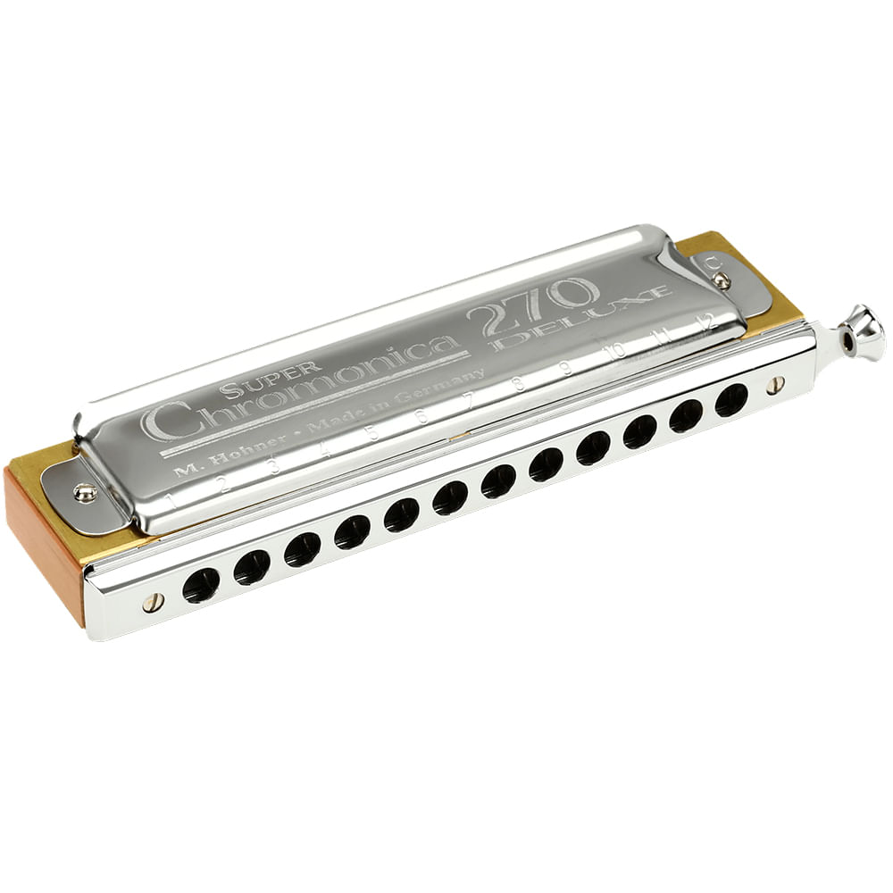 Armónica Cromática En C Hohner Super Chromonica 270 Deluxe M754001