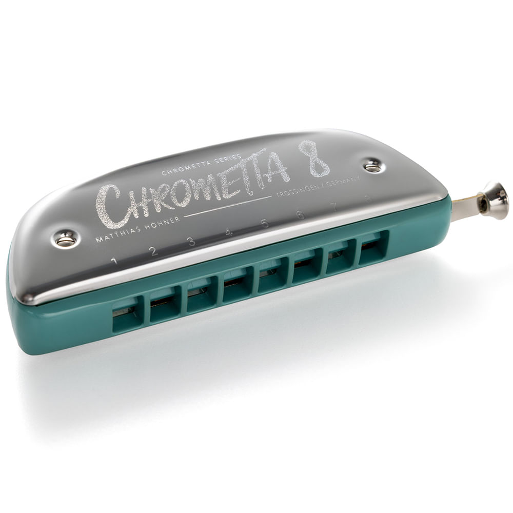 Armónica Cromática En C Hohner Chrometta Color 8 - M250012