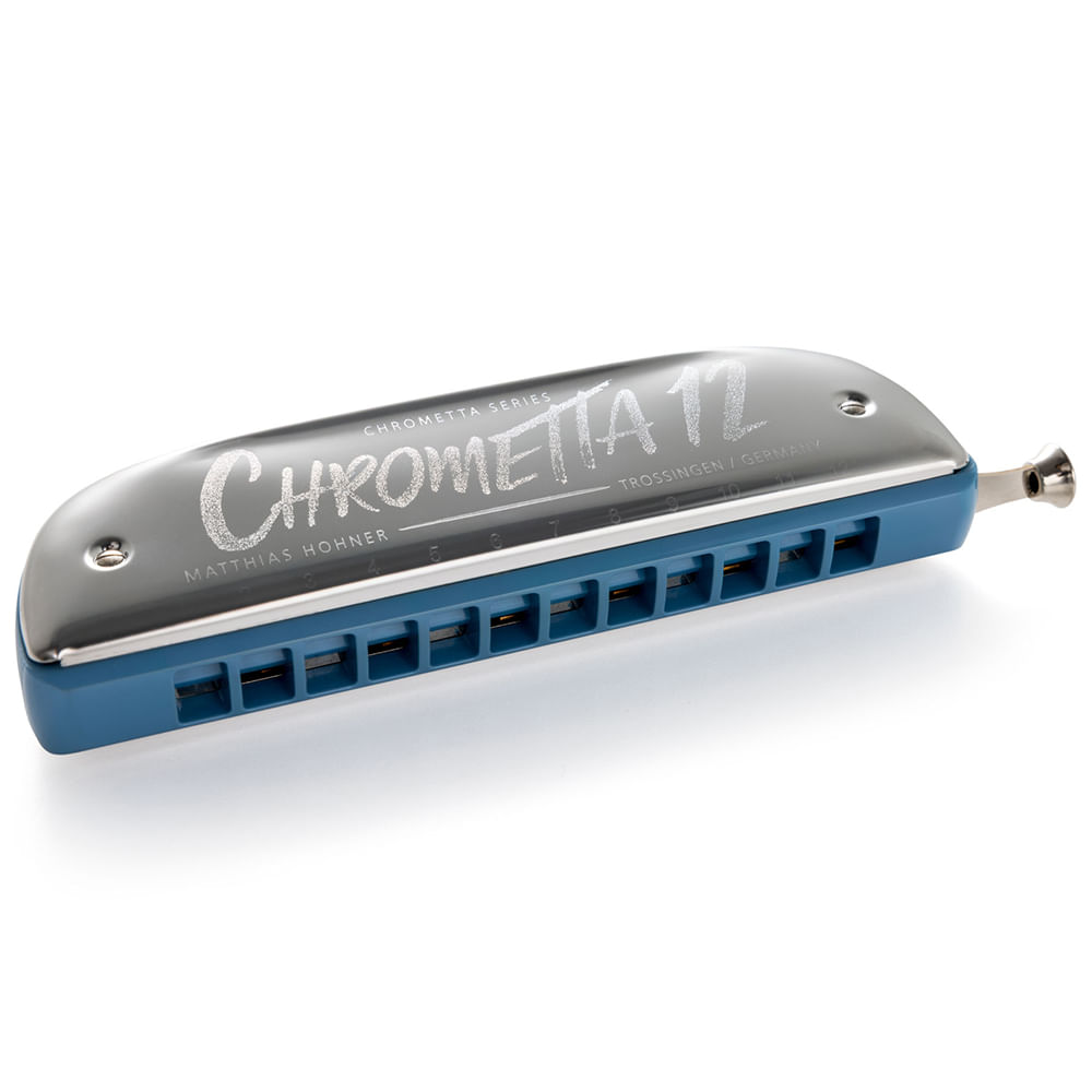 Armónica Cromática En C Hohner Chrometta Color 12 - M255012