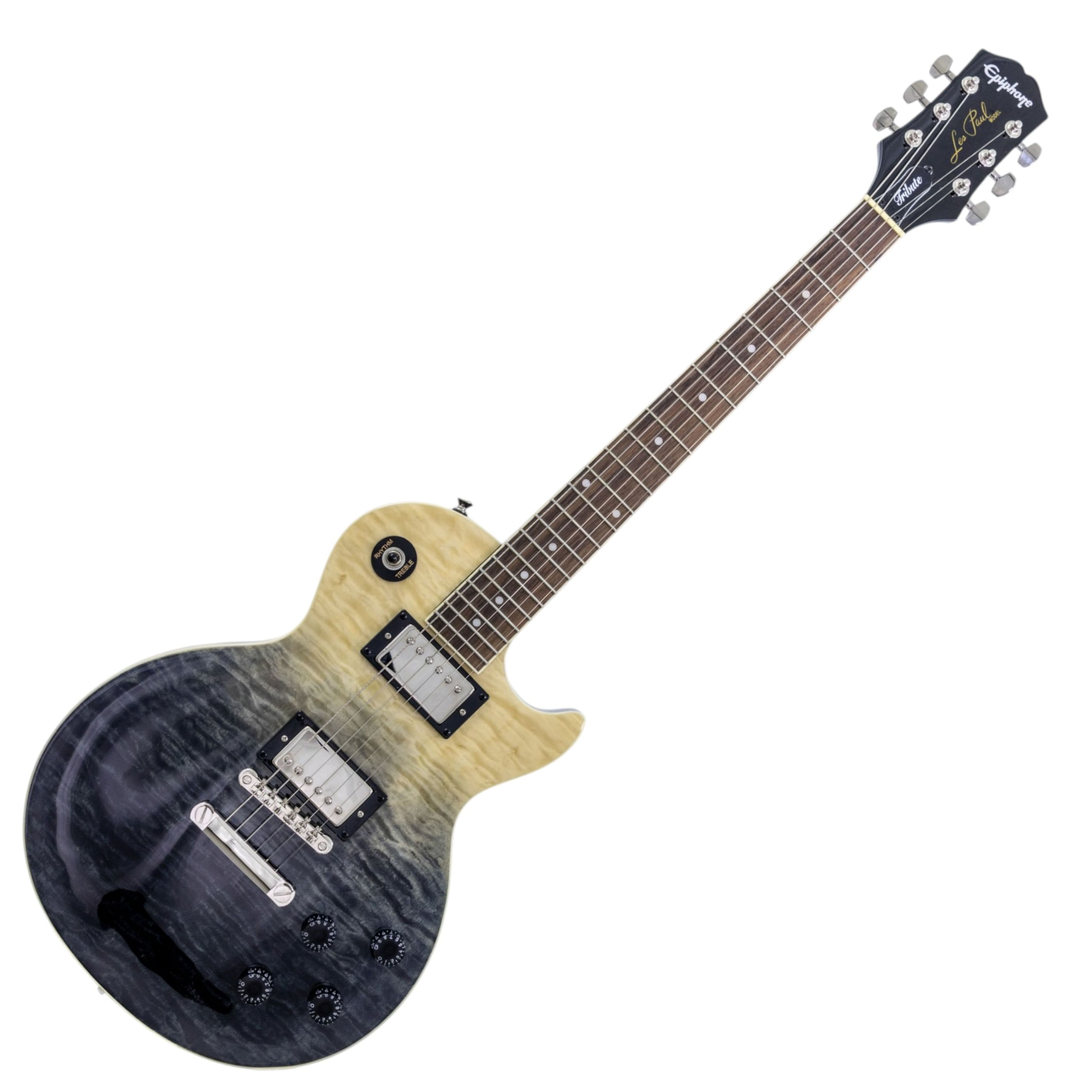 Guitarra Eléctrica Epiphone Les Paul Tribute Quilt - Luna Fade