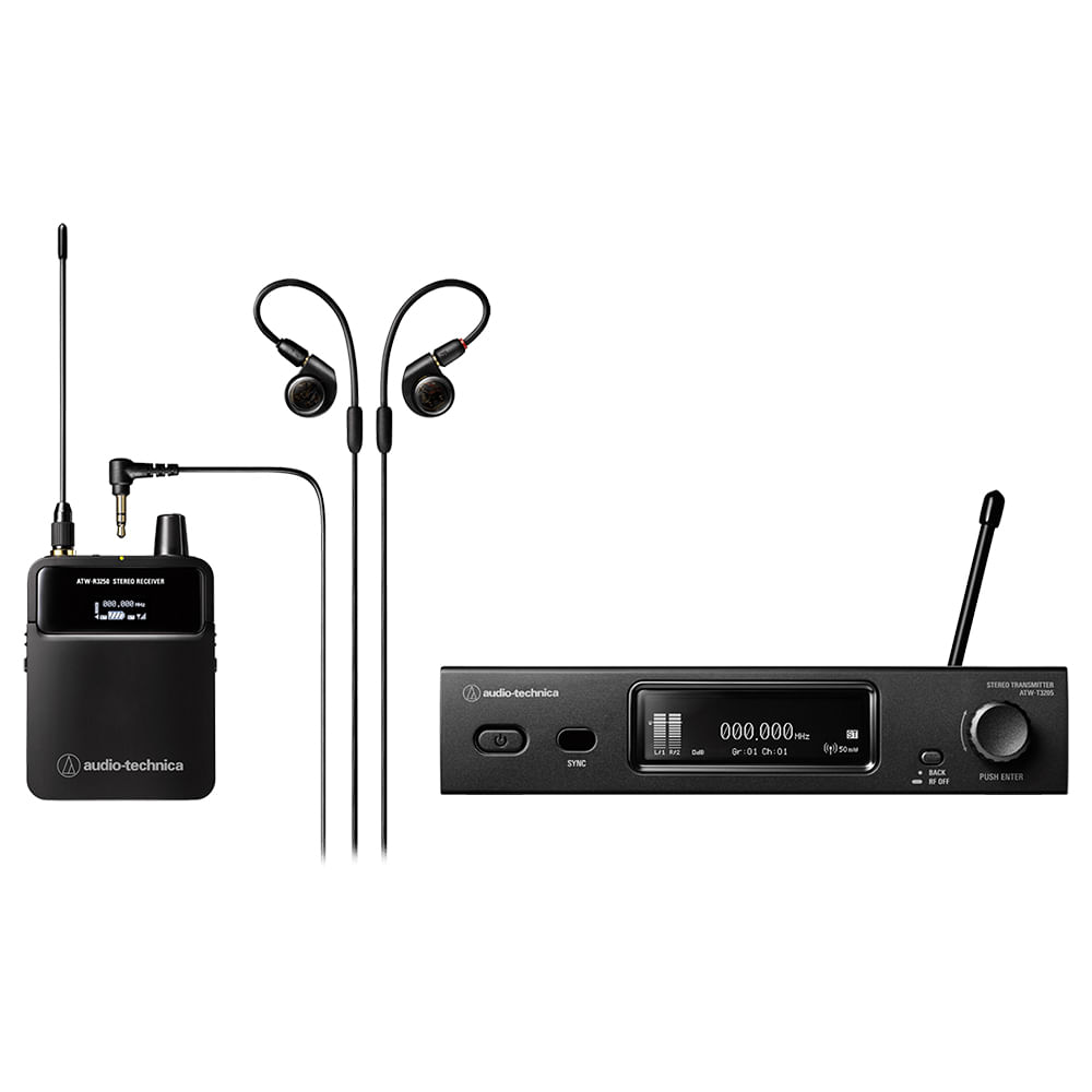 Sistema De Monitoreo Inalámbrico Audio-Technica 3000 Series ATW-3255DF2 (470 – 608 MHz)