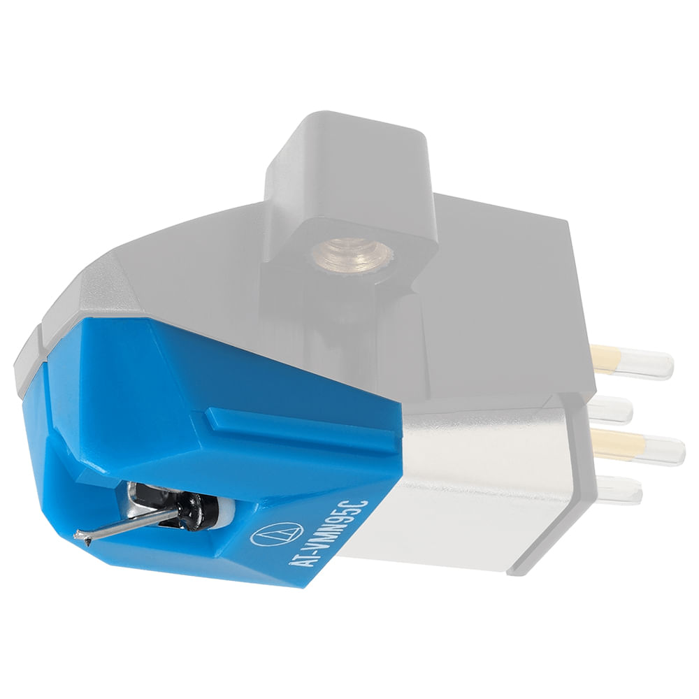 Aguja De Repuesto Cónica Audio-Technica AT-VMN95C - Azul