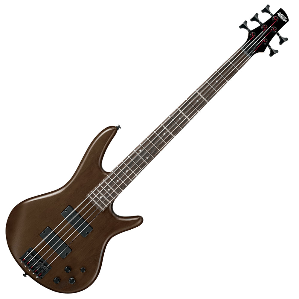 Bajo Eléctrico 5 Cuerdas Ibanez SR Gio GSR205B WNF - Walnut Flat