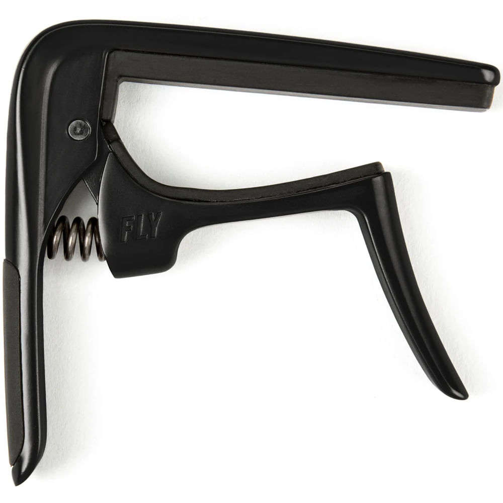 Cejillo Para Guitarra Acústica Dunlop Trigger Fly Capo 67FBK - Negro